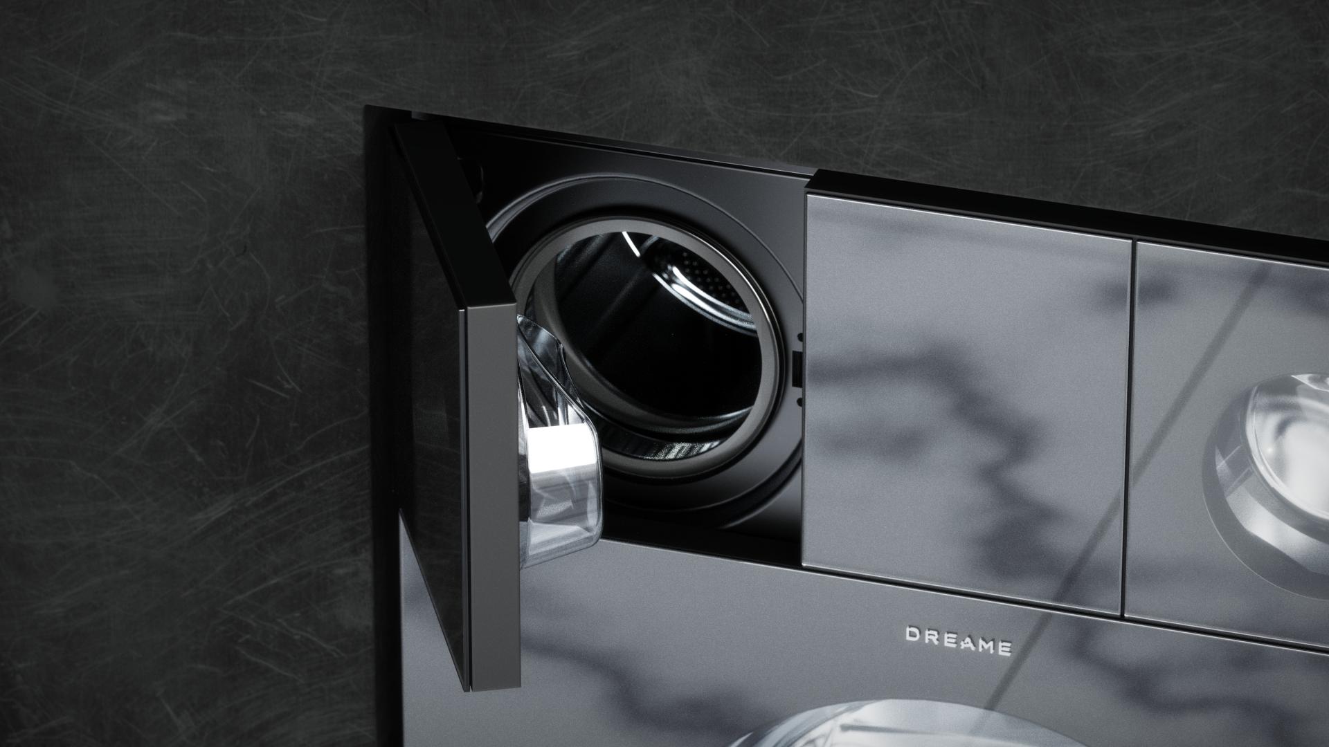 London Design Awards Winner - Black Stone triple-drum Washer