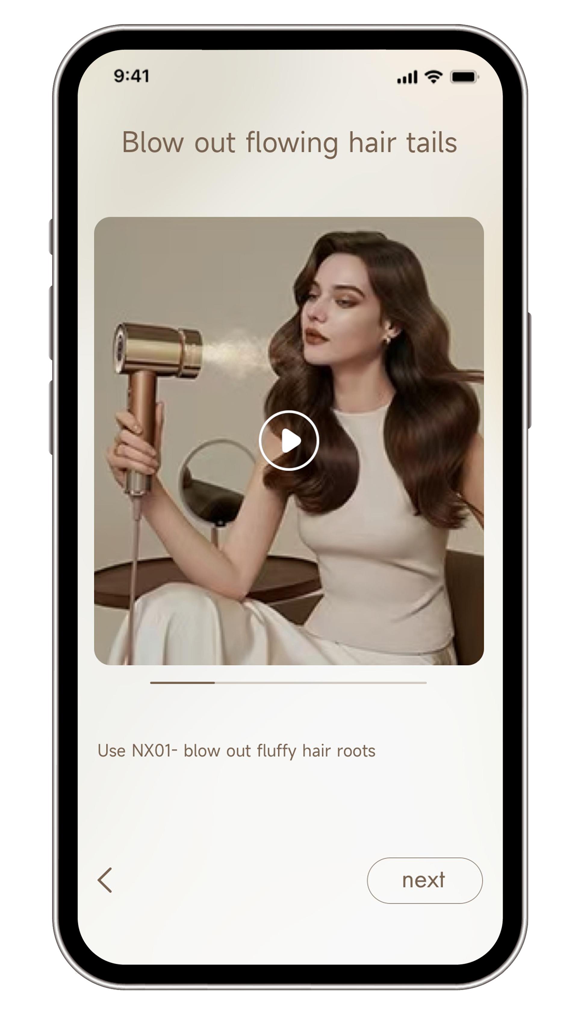 London Design Awards Winner - Dreame Pilot Smart AI Hair Dryer App