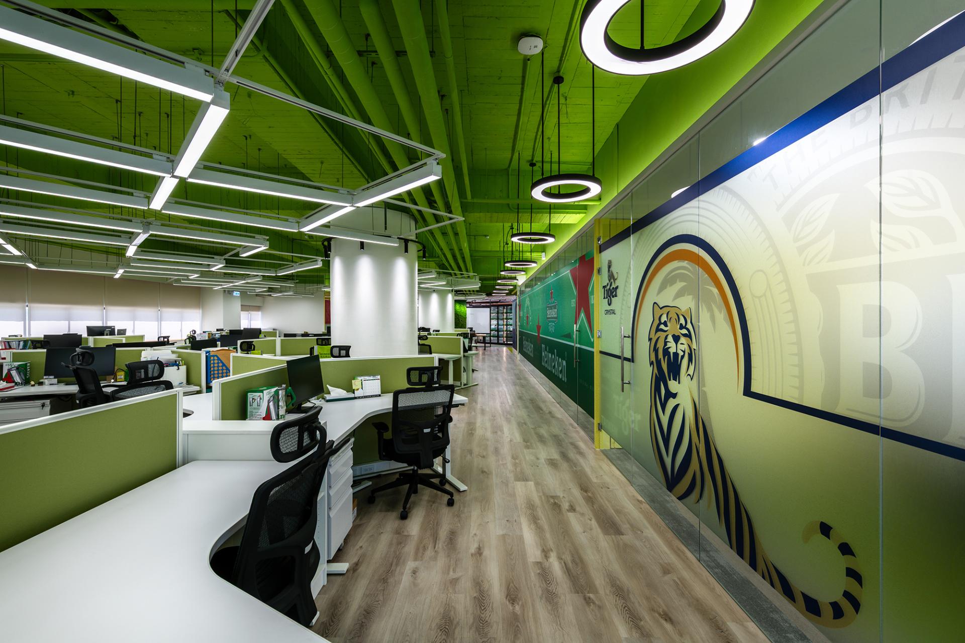 London Design Awards Winner - Heineken Office