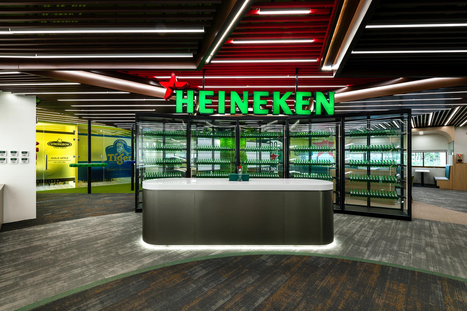 London Design Awards Winner - Heineken Office