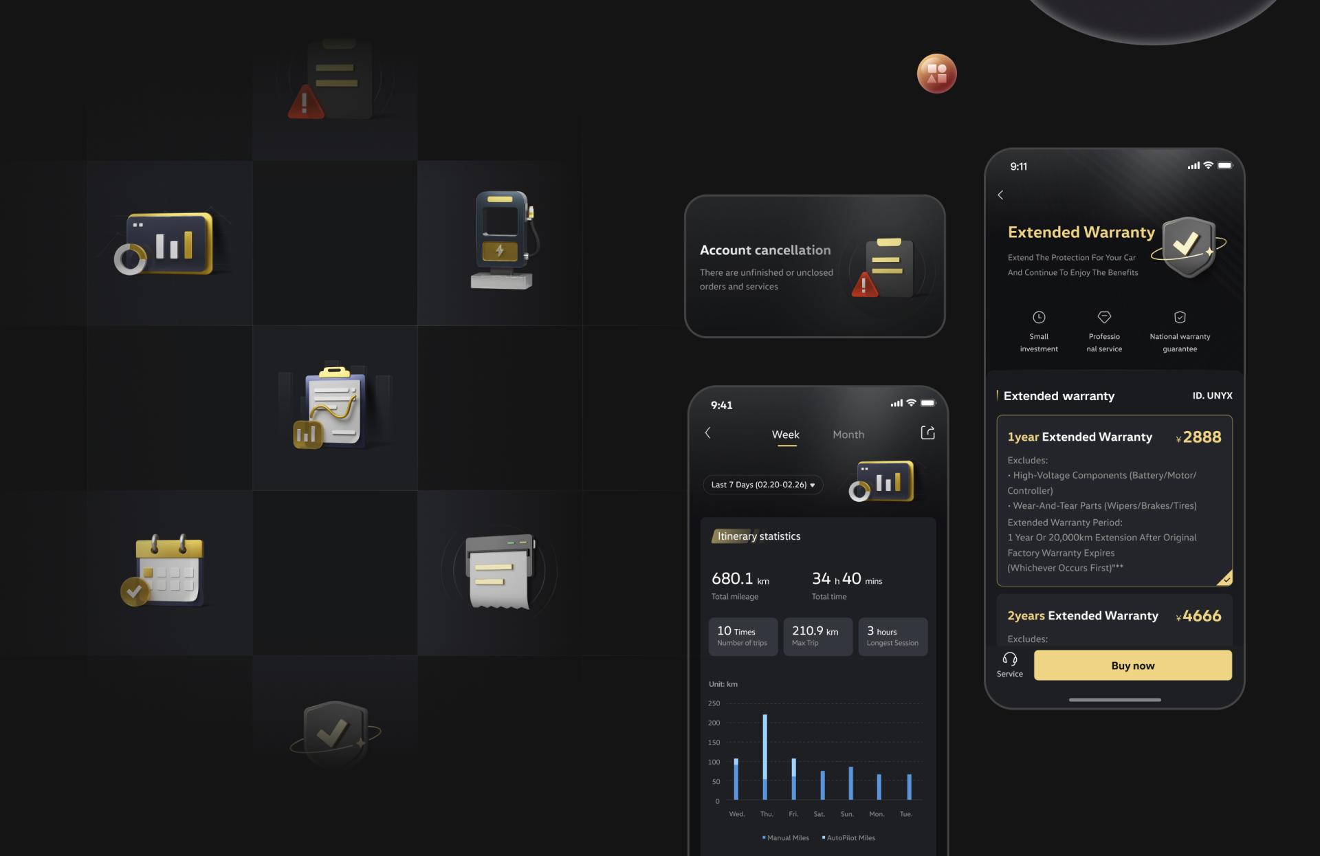 London Design Awards Winner - VW ID. UNYX APP