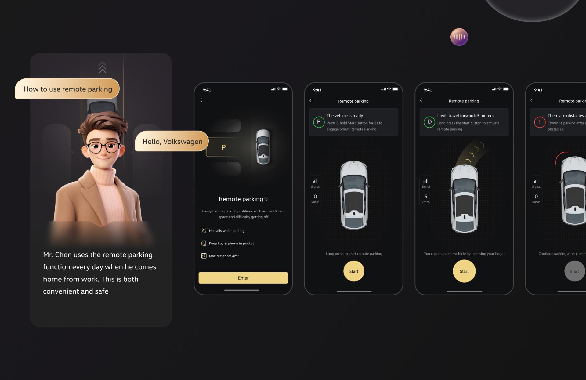 London Design Awards Winner - VW ID. UNYX APP