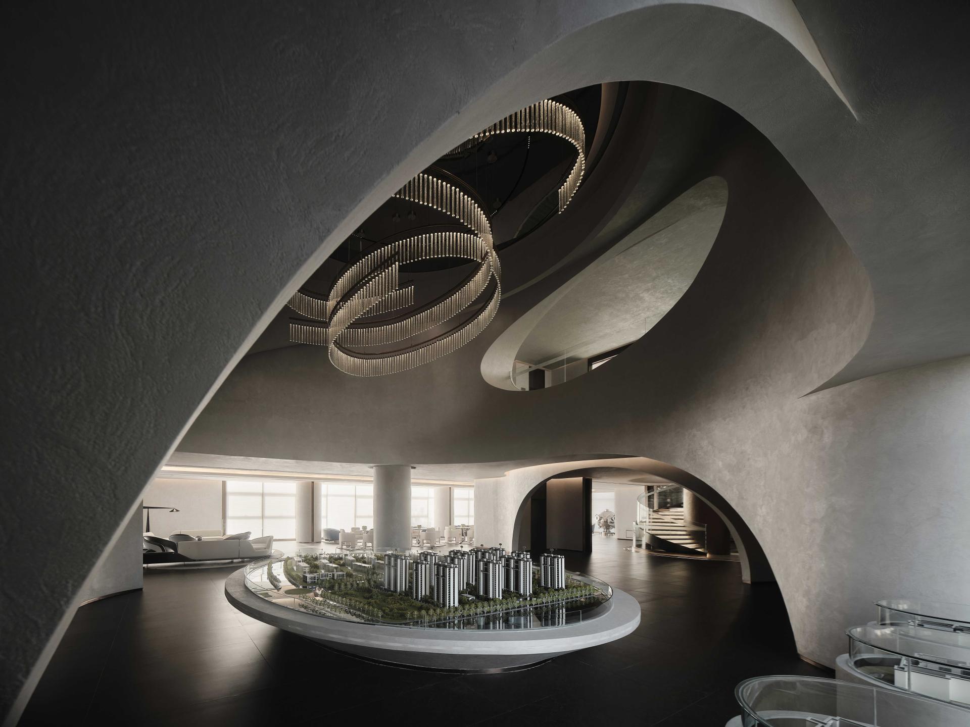 London Design Awards Winner - The Reception Center of Cloud Mansion