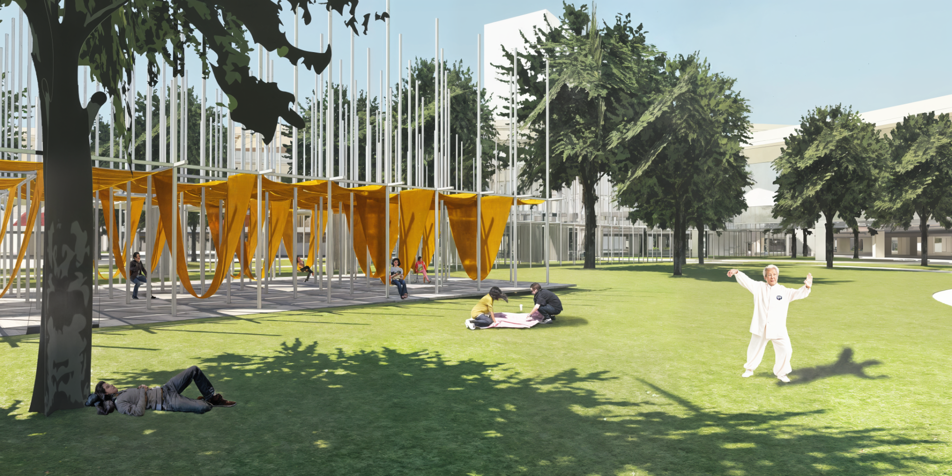 London Design Awards Winner - Between Roar & Veil: Transforming Highway to Walkable Realm