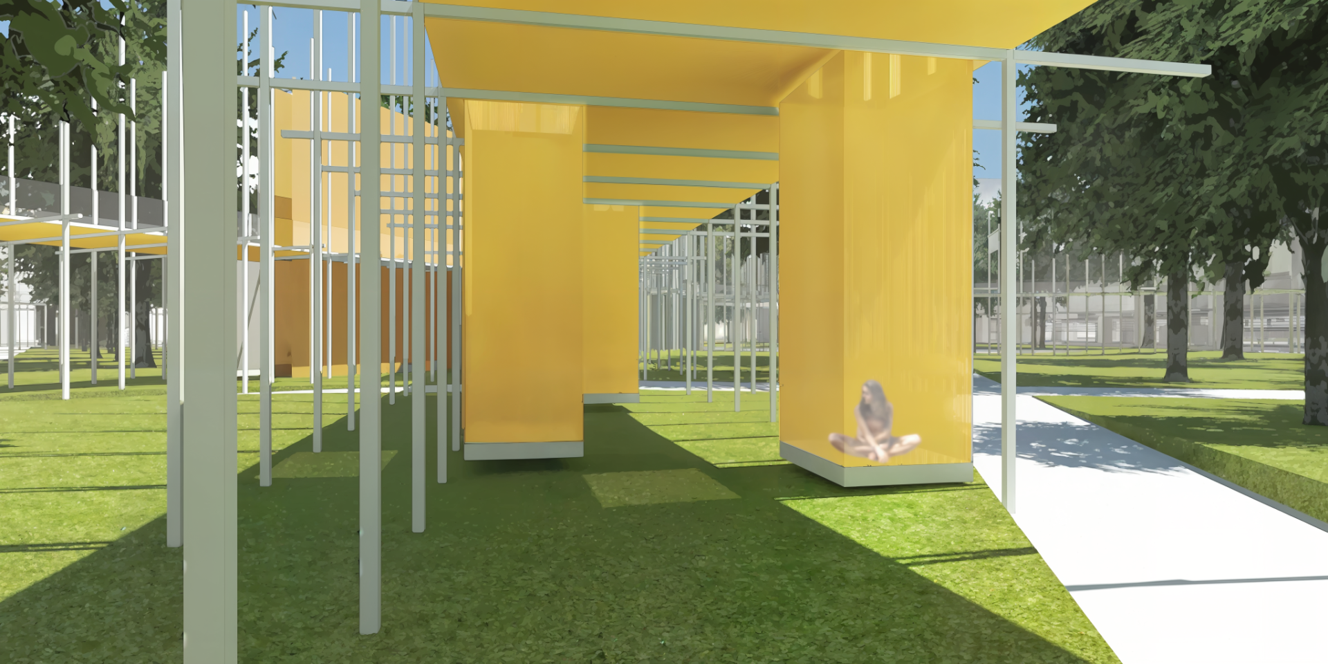 London Design Awards Winner - Between Roar & Veil: Transforming Highway to Walkable Realm