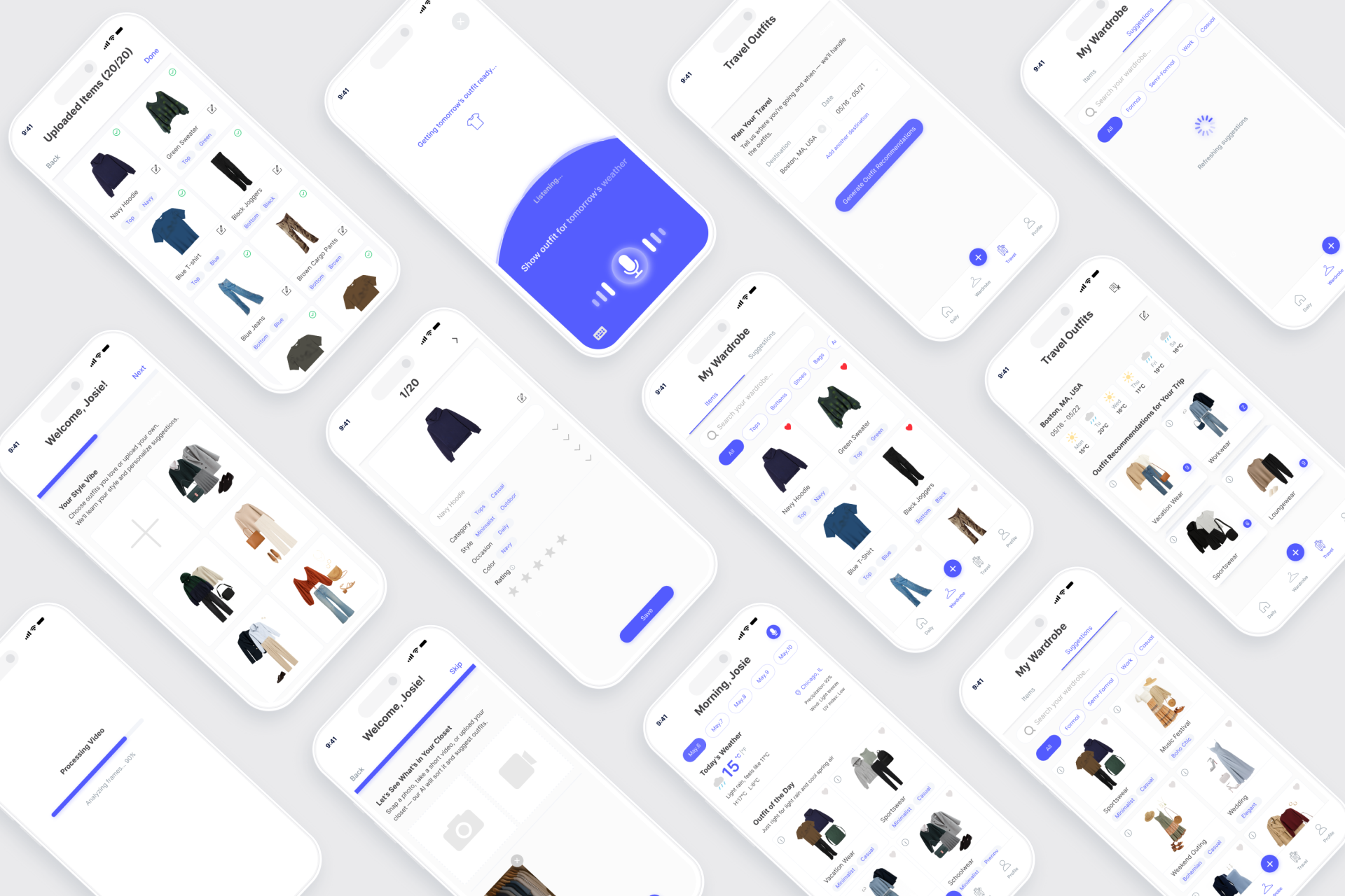 London Design Awards Winner - Rewear: Context-Aware AI Styling with What You Own