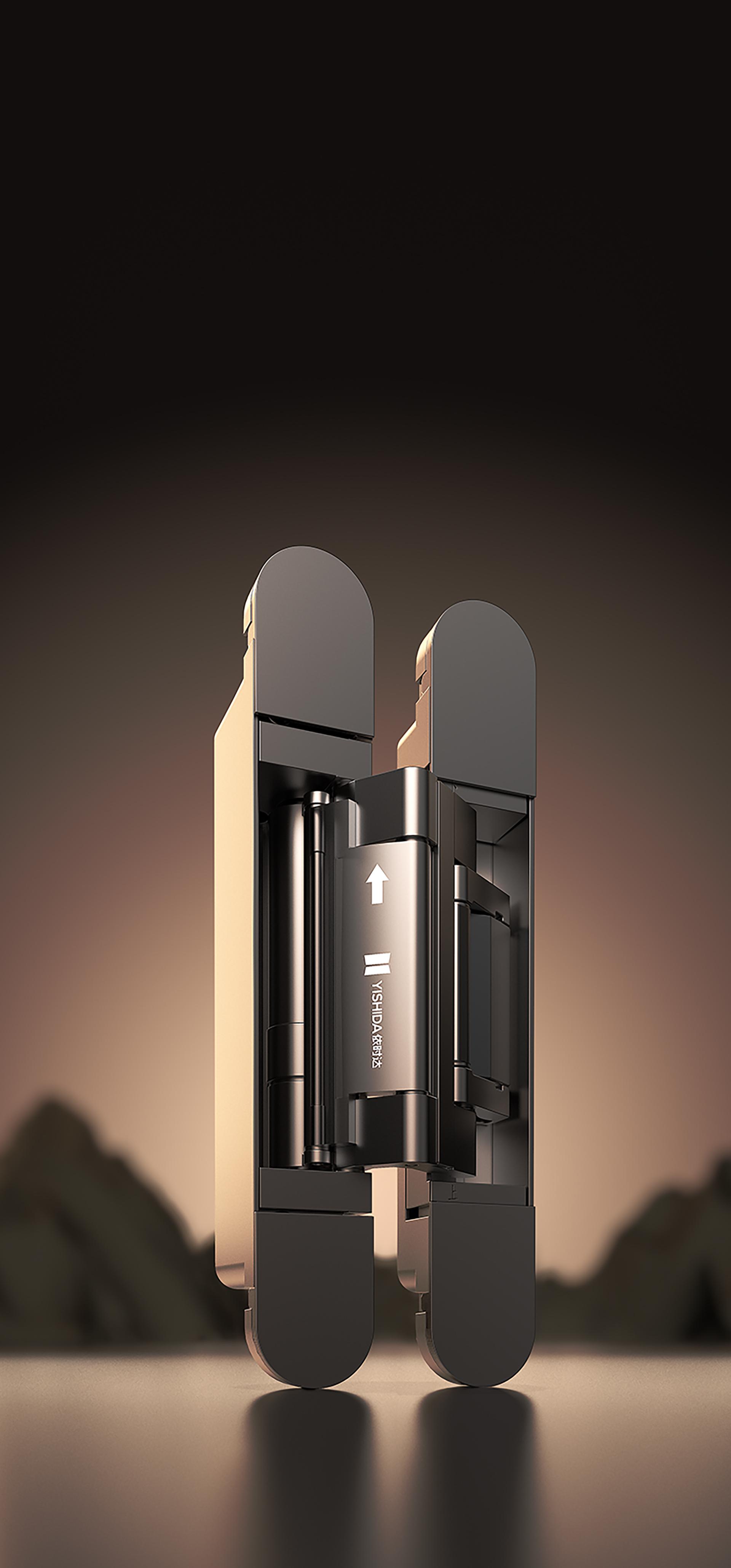London Design Awards Winner - 3D Hydraulic Hidden Hinge