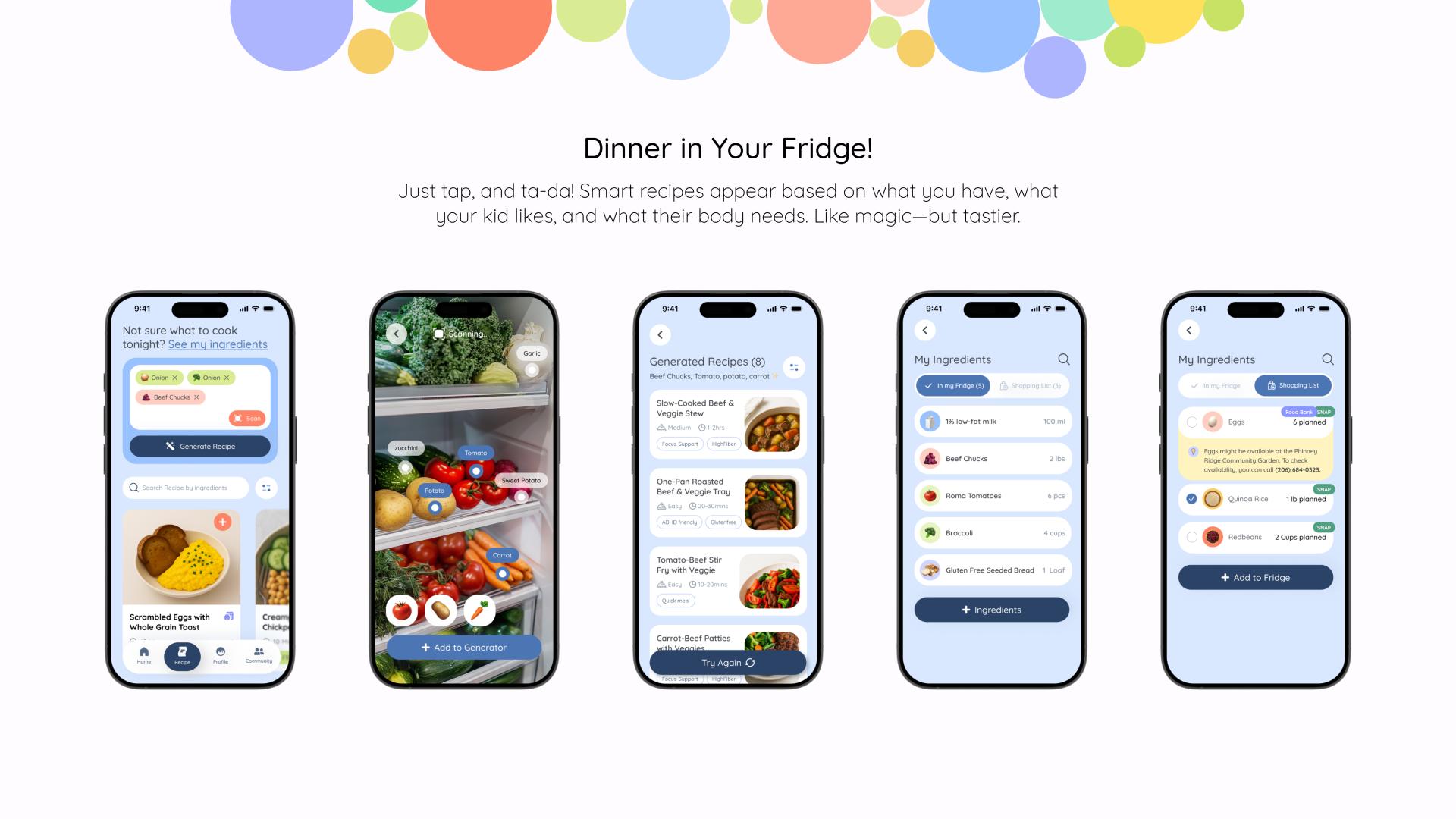 London Design Awards Winner - Tiny Prep - Personalized Meal Planning for Special Care Kids