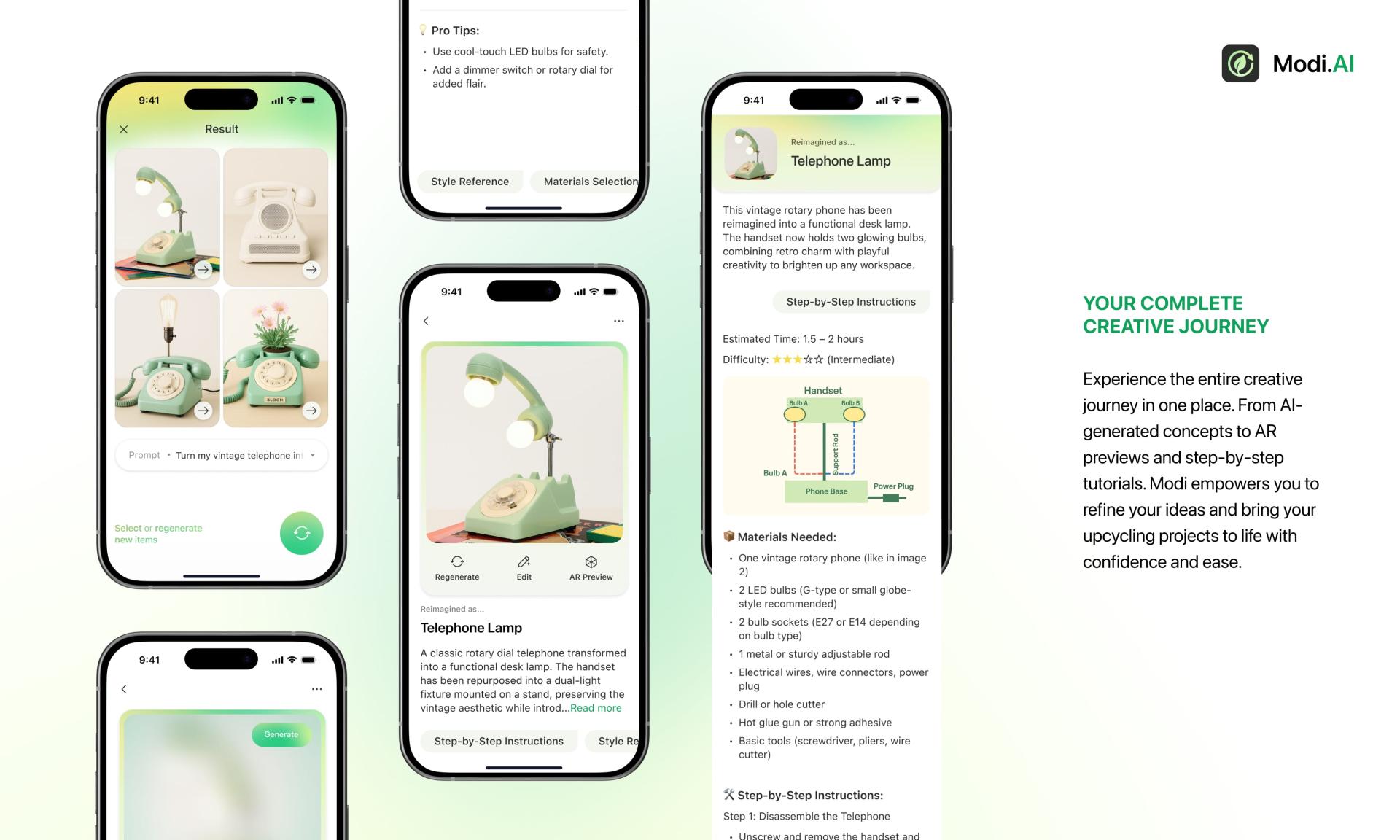 London Design Awards Winner - Modi.AI: AI-Powered Upcycling Platform