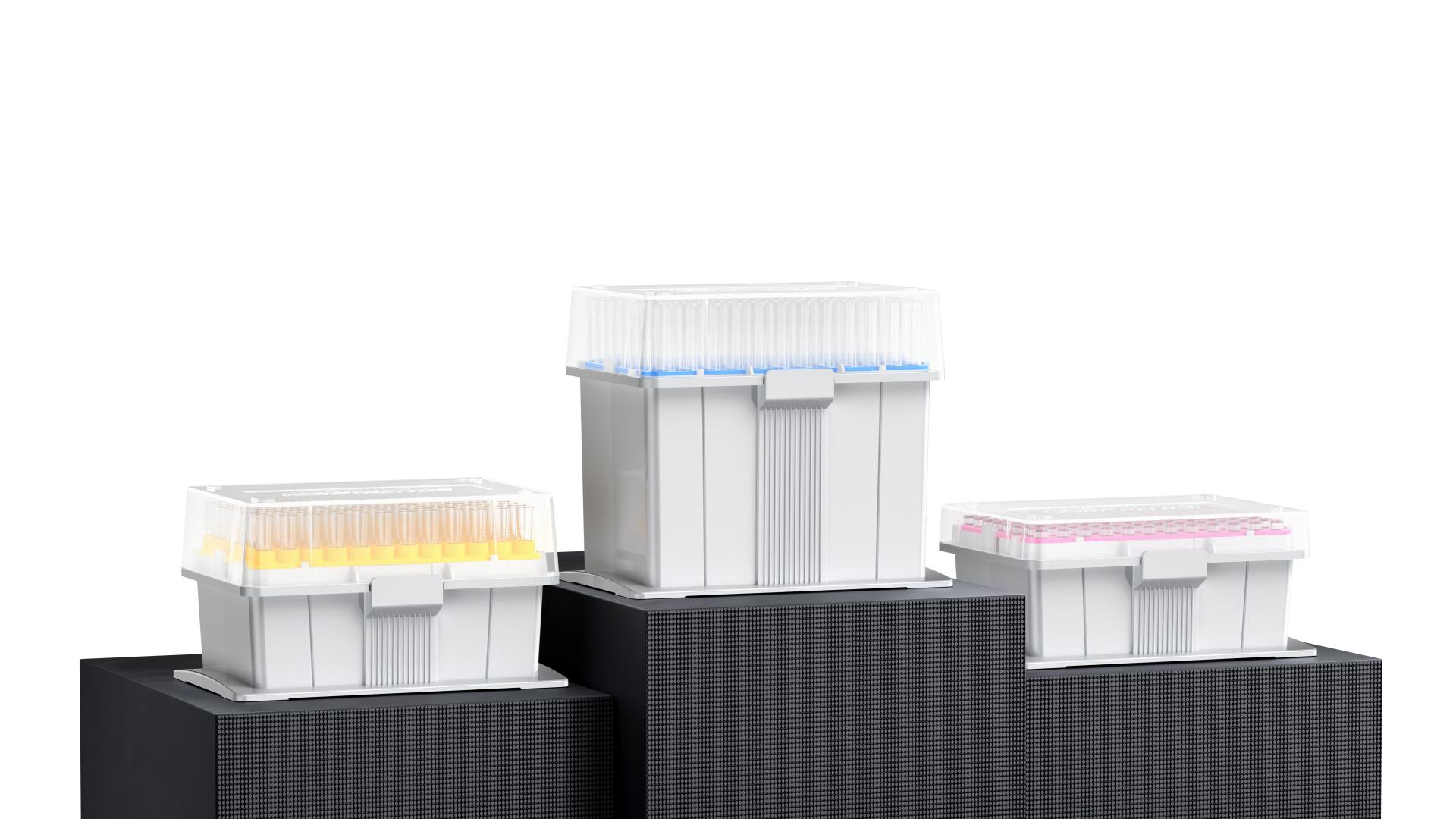 London Design Awards Winner - Racked Pipette Tips