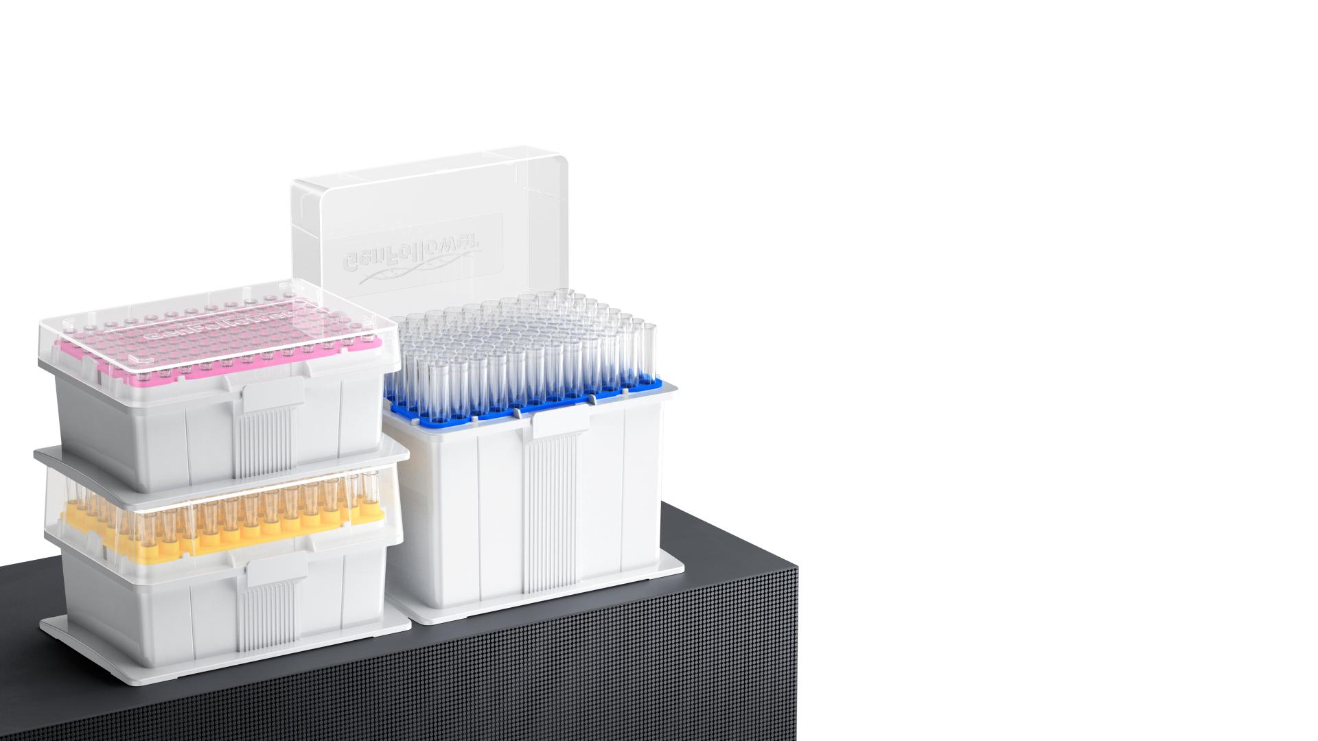 London Design Awards Winner - Racked Pipette Tips