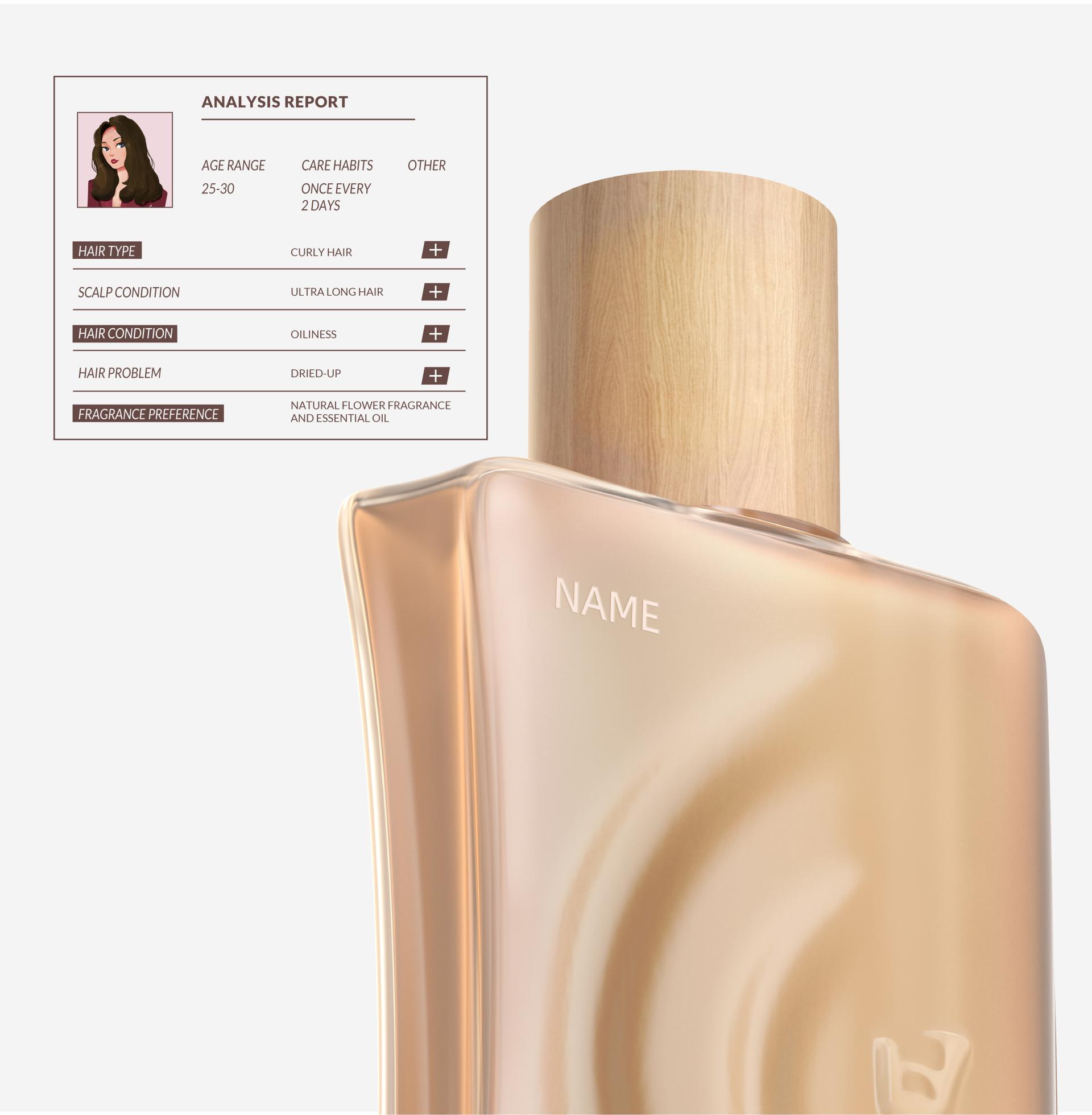 London Design Awards Winner - Yin-Yang balance Customized Shampoo