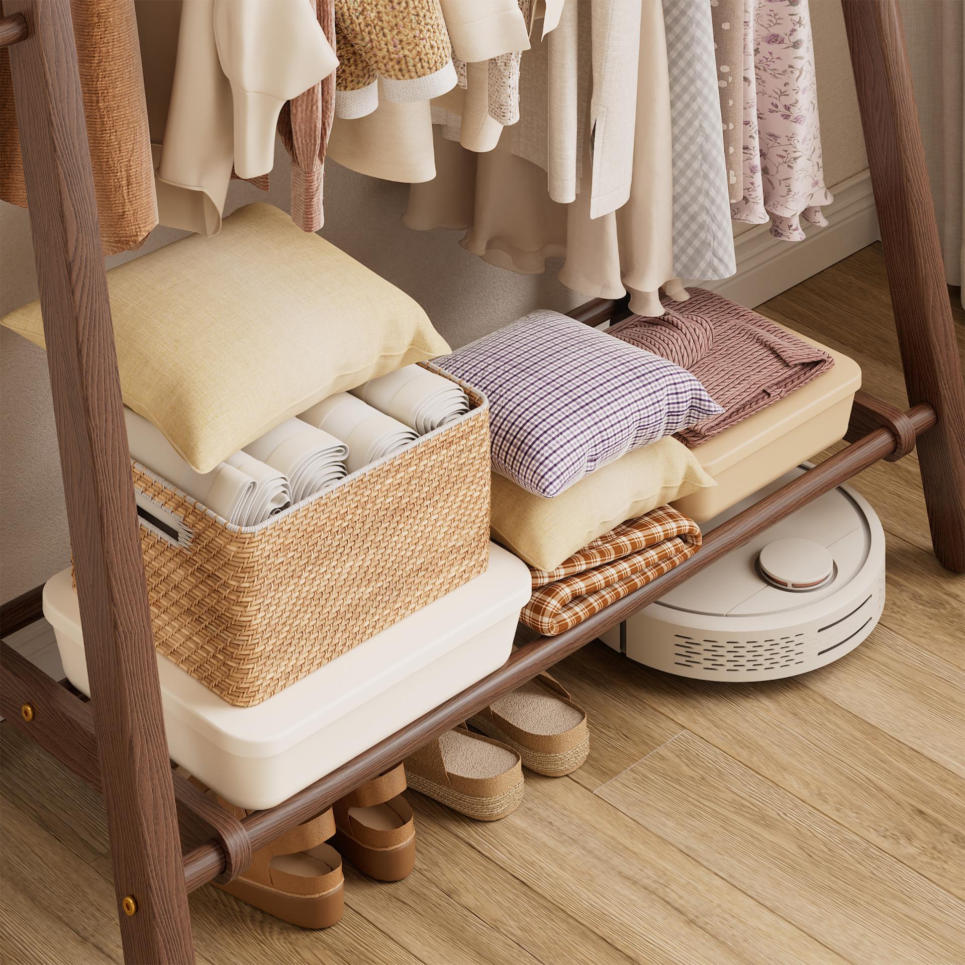 London Design Awards Winner - floor-standing solid wood coat rack