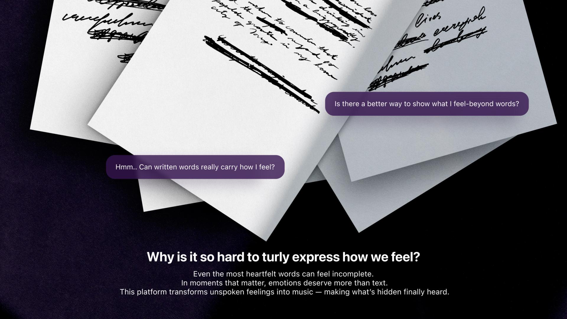 London Design Awards Winner - LOVE OUT LOUD: Turning Human Emotions into Music through AI