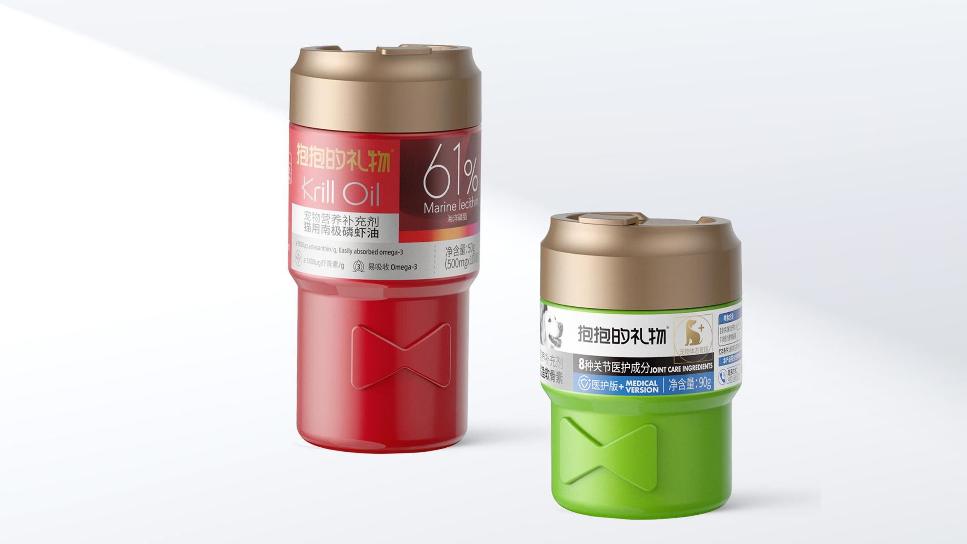 London Design Awards Winner - HUG’S GIFT- Pet Nutrition Supplement Series