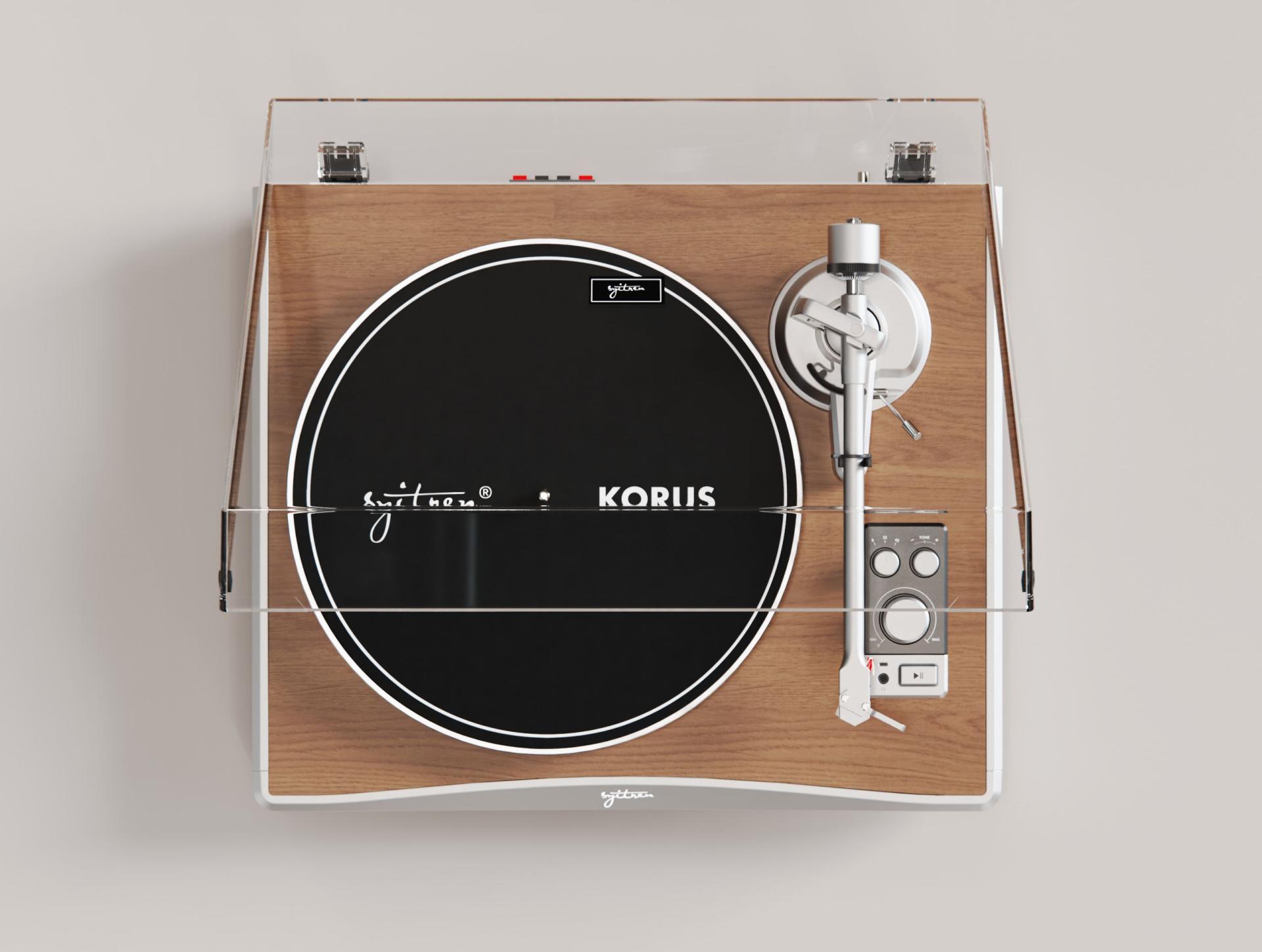 London Design Awards Winner - KORUS Vinyl Record Player