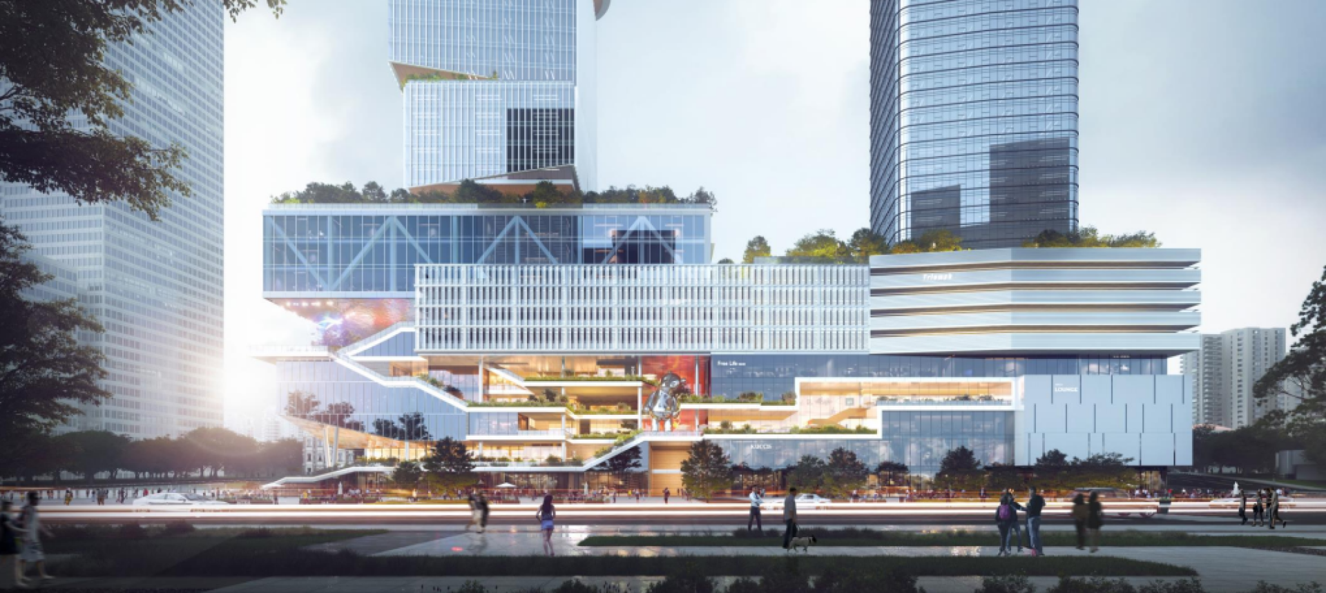 London Design Awards Winner - Chongqing Jiefangbei Center