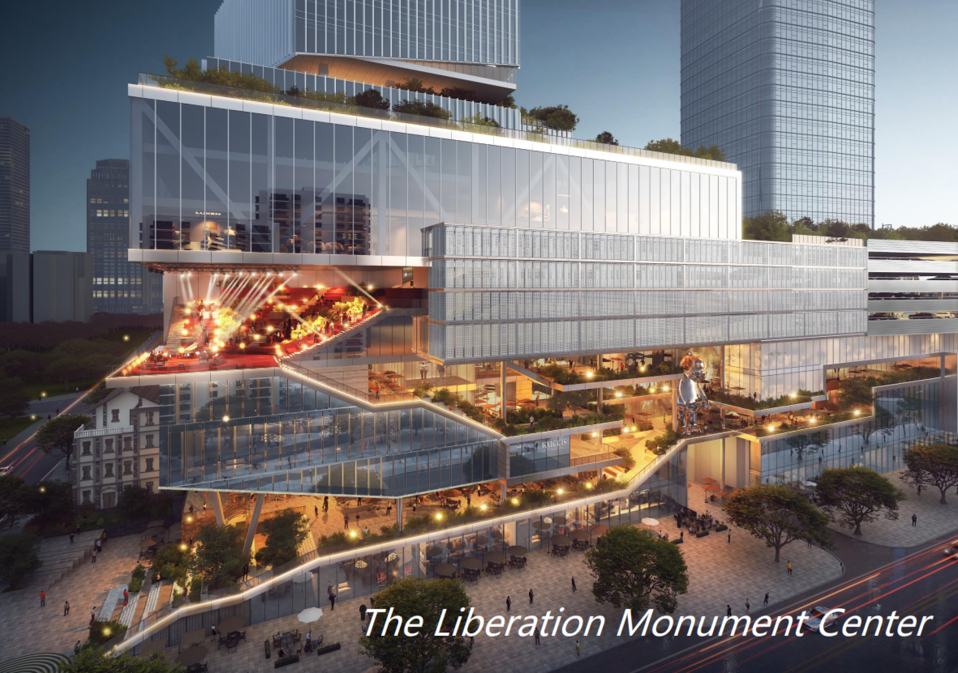 London Design Awards Winner - Chongqing Jiefangbei Center