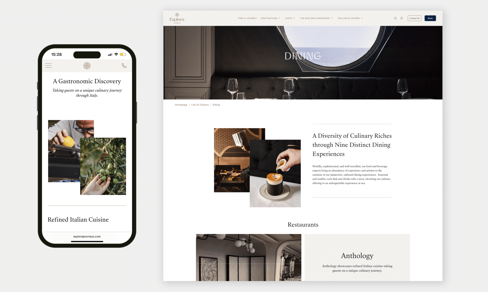 London Design Awards Winner - Explora Journeys: UX That Invites, Immerses and Inspires 