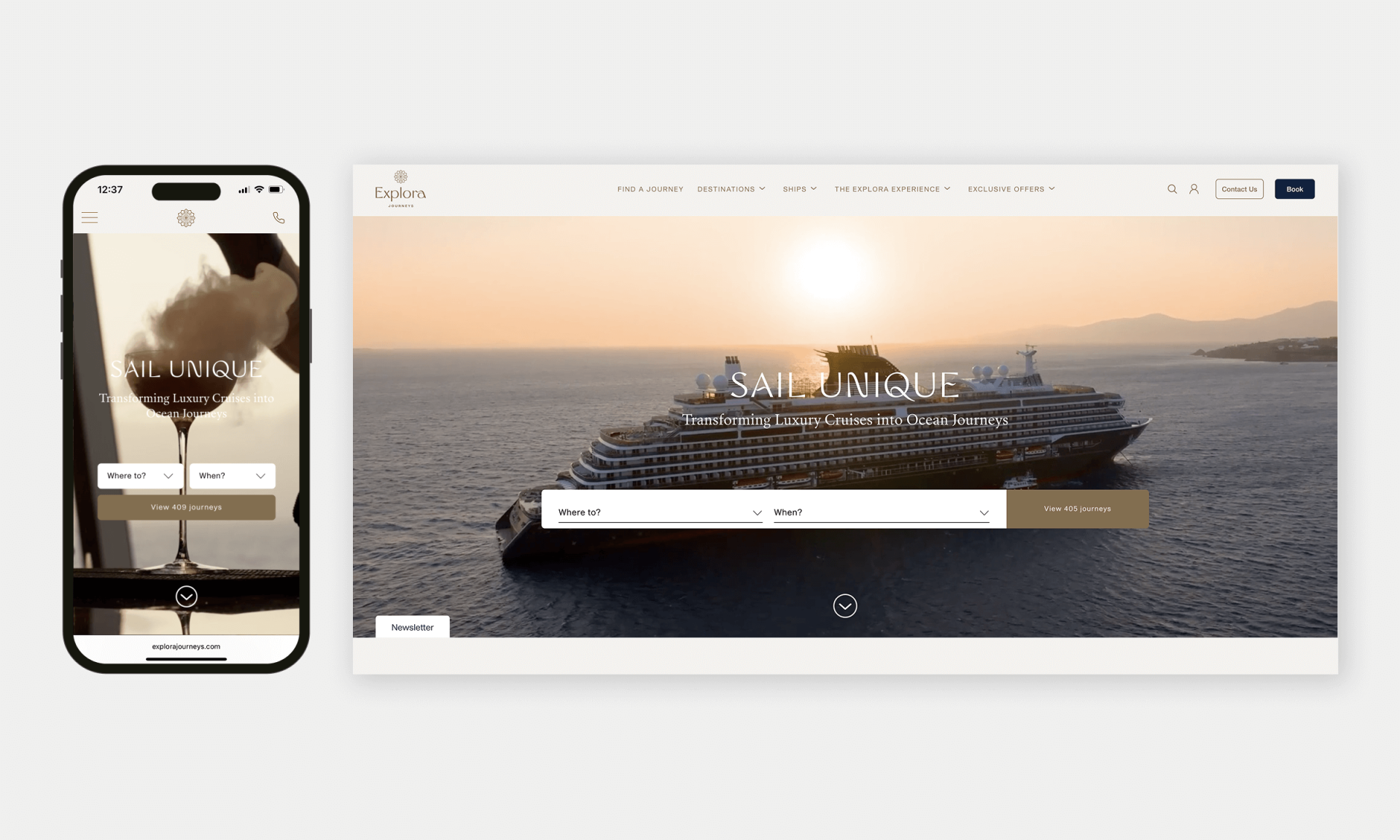 London Design Awards Winner - Explora Journeys: UX That Invites, Immerses and Inspires 