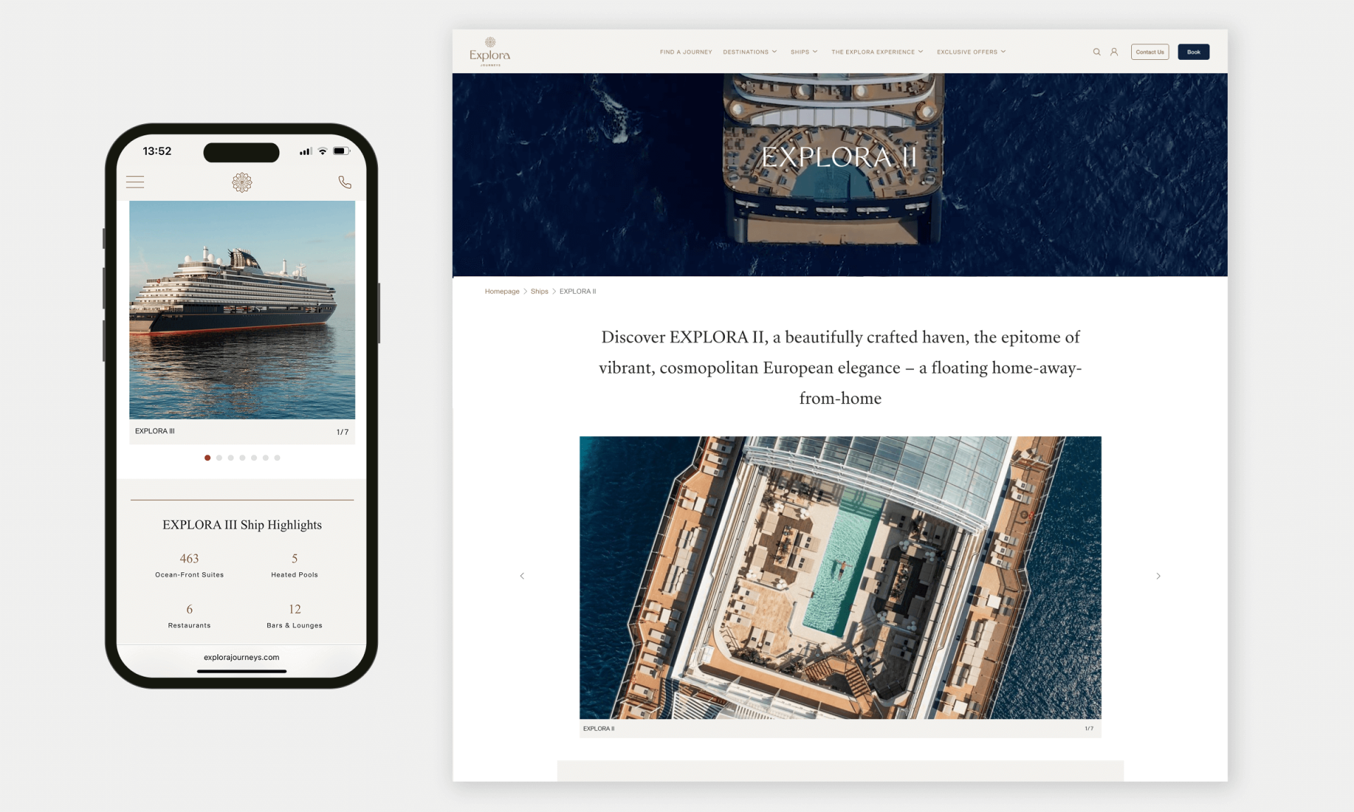 London Design Awards Winner - Explora Journeys: UX That Invites, Immerses and Inspires 