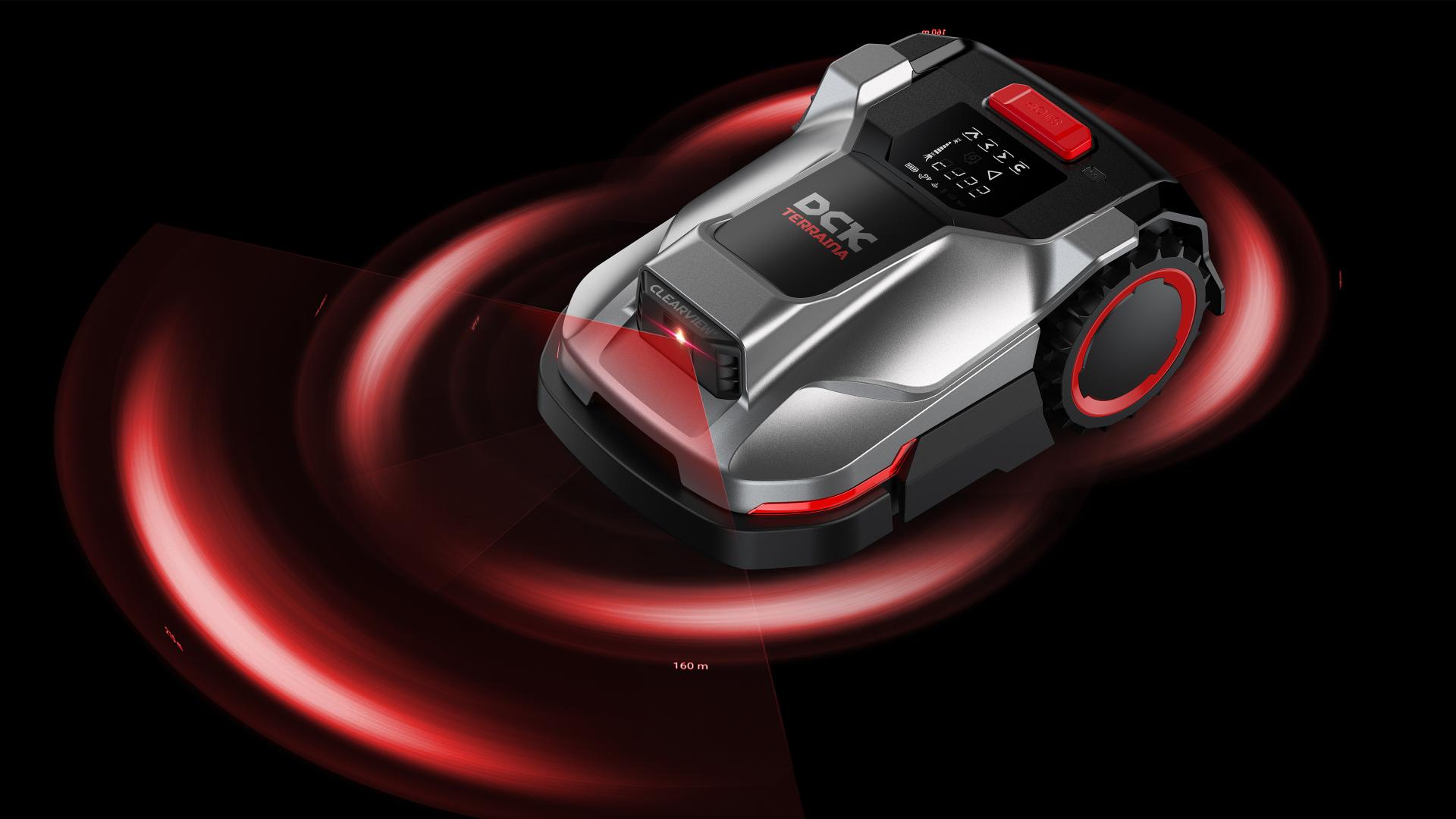 London Design Awards Winner - DCK TERRAINA ROBOT LAWN MOWER