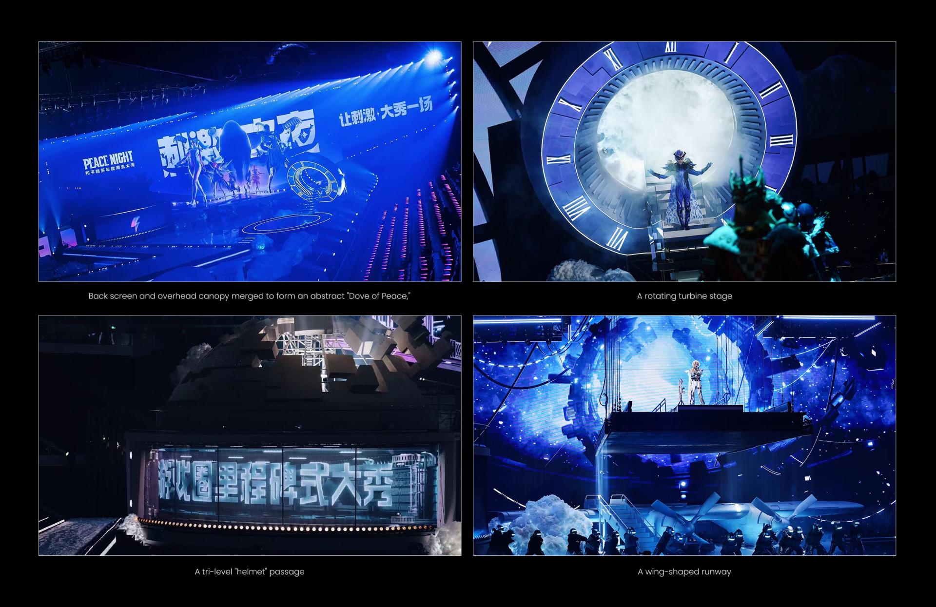 London Design Awards Winner - Peace Night 2024–Game of Peace Fashion Show Stage
