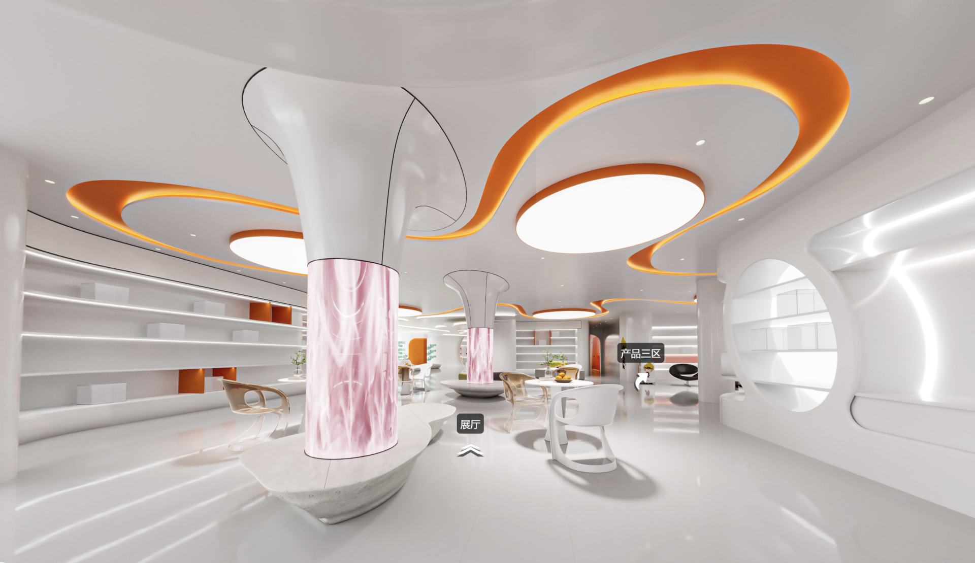 London Design Awards Winner - The Modern Exhibition Hall Space Design of DouDou Fireworks