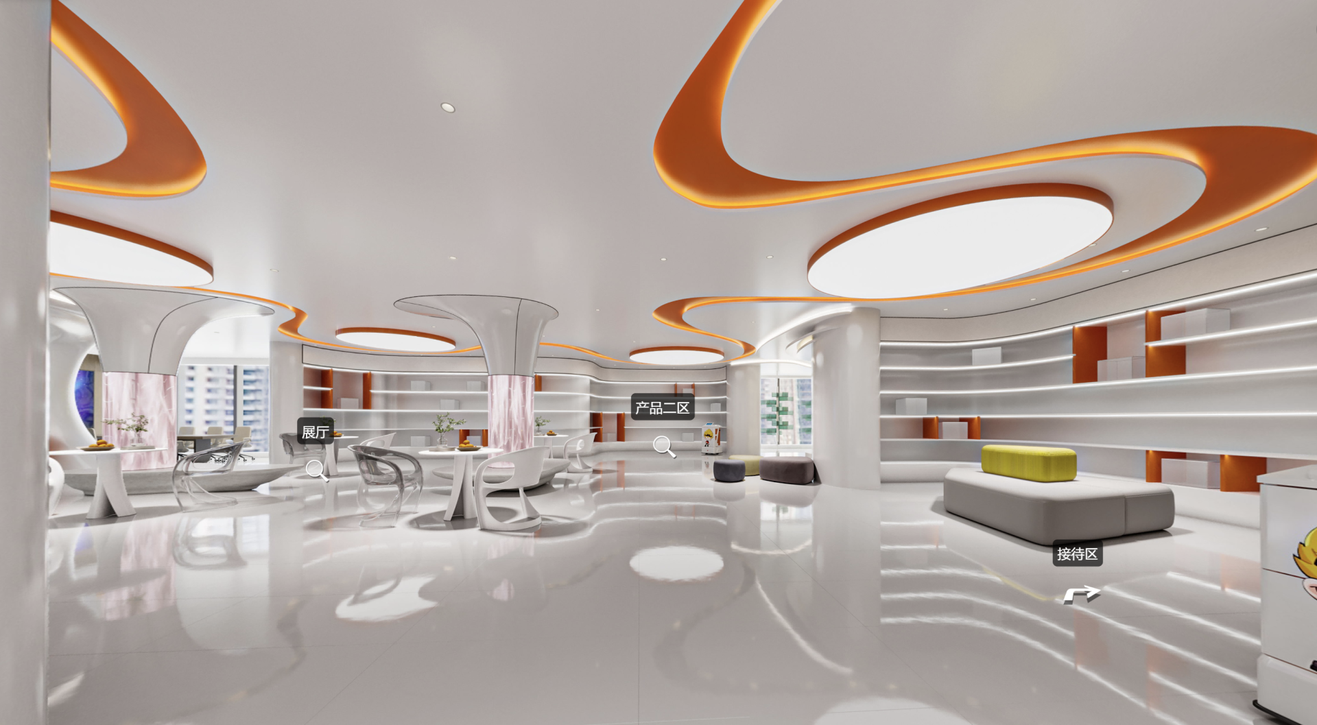 London Design Awards Winner - The Modern Exhibition Hall Space Design of DouDou Fireworks