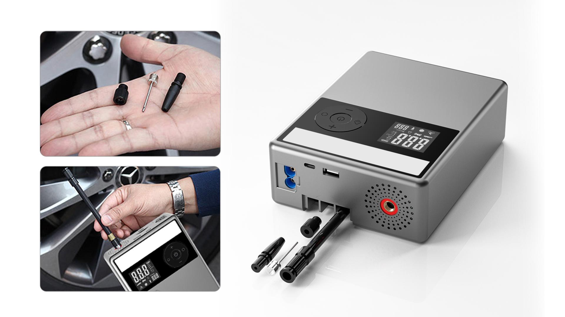 London Design Awards Winner - All-in-One Jump Starter with Air Compressor