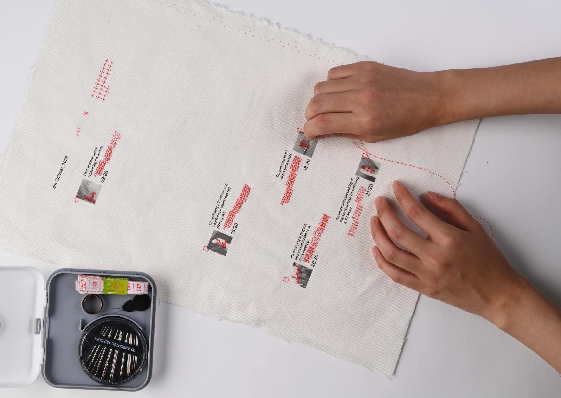 London Design Awards Winner - The bodily and emotional experience of BFRBs