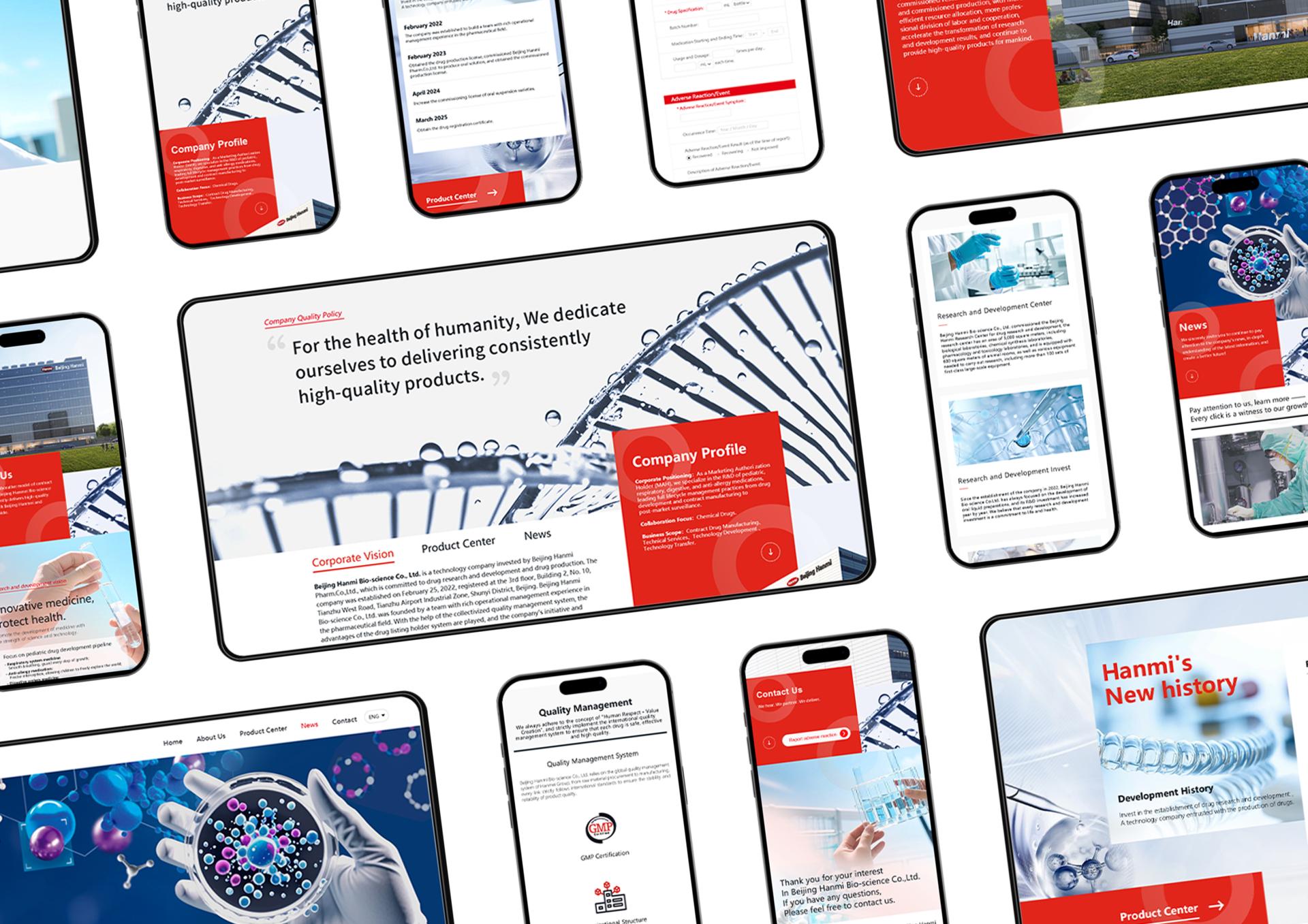 London Design Awards Winner - Hanmi Bio Official Website
