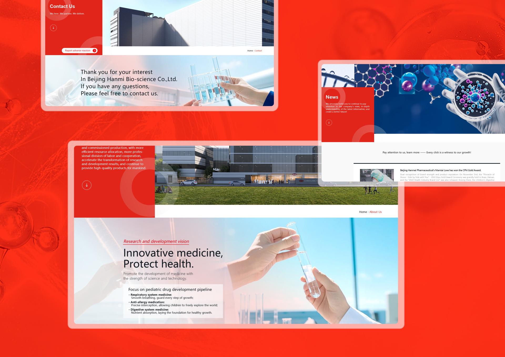 London Design Awards Winner - Hanmi Bio Official Website