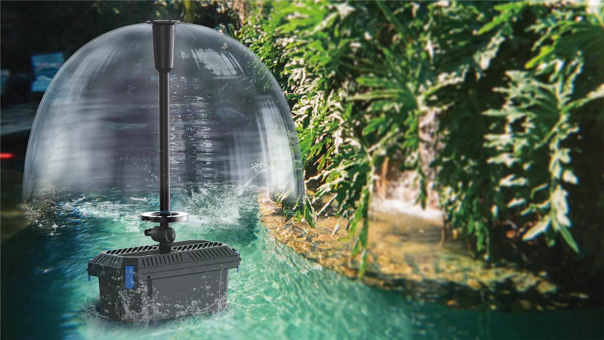 London Design Awards Winner - Integrated Pond Filter