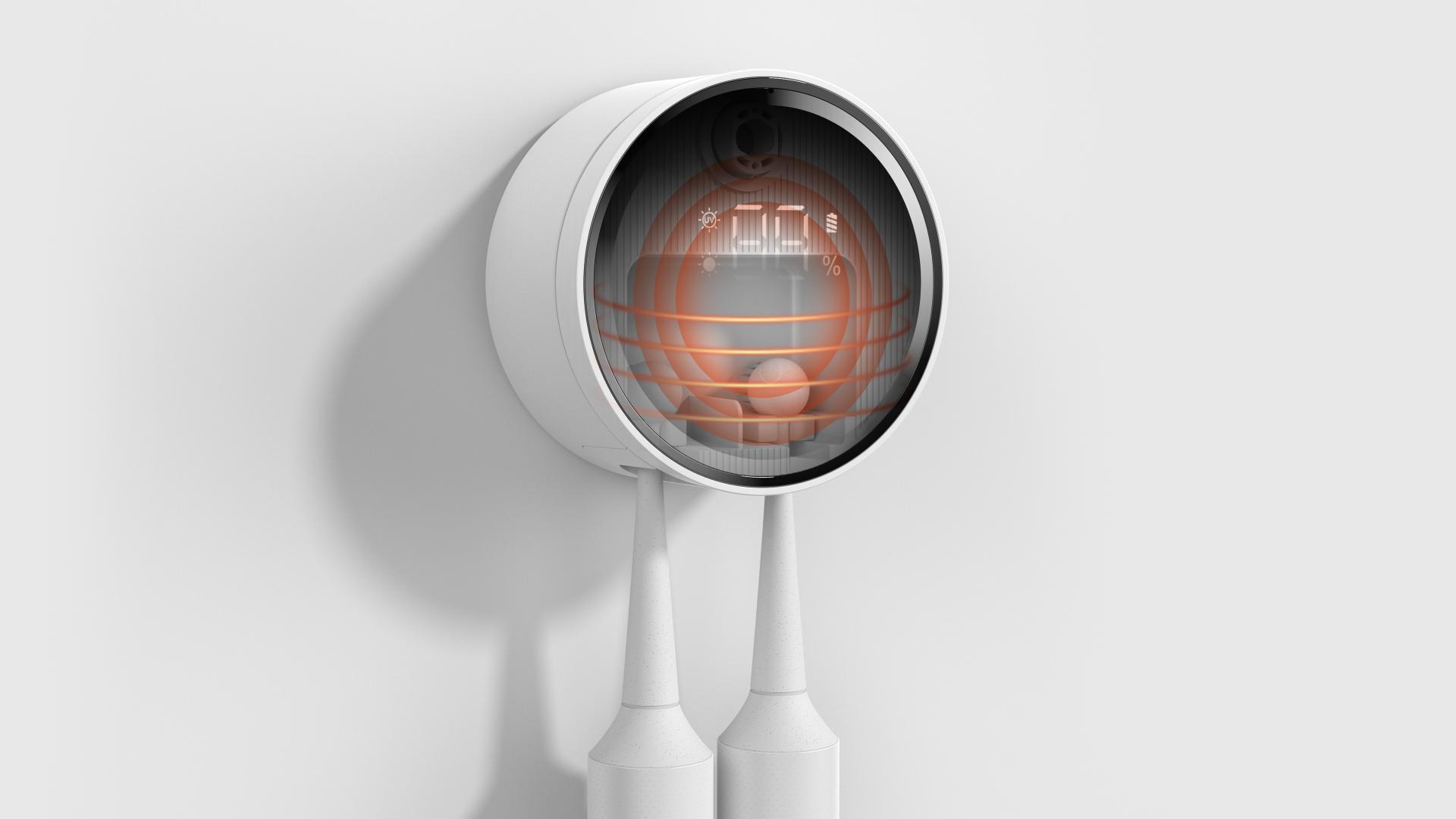 London Design Awards Winner - Automatic Toothbrush Smart Care Cabin Series