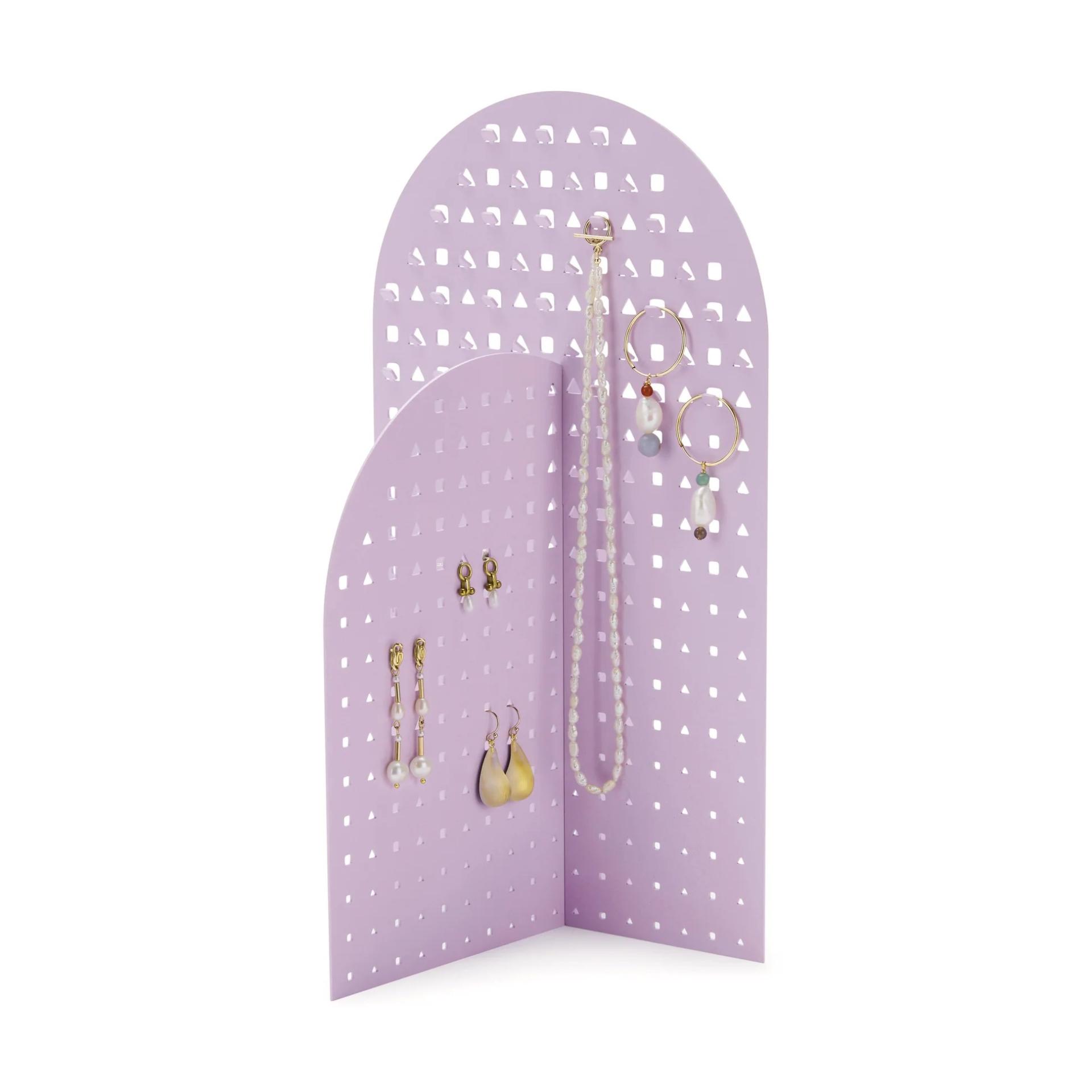 London Design Awards Winner - Modern Geometry Jewelry Stand by Nihaarika Arora