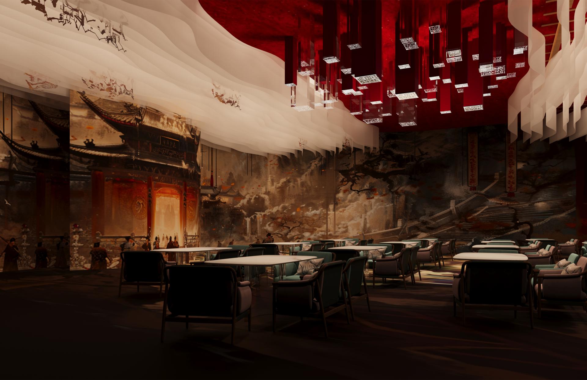 London Design Awards Winner - The Light & Shadow Immersive Restaurant