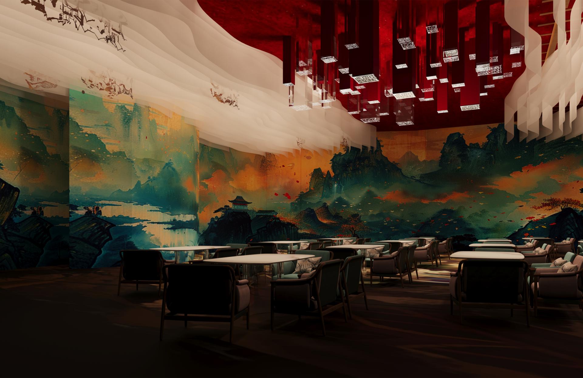 London Design Awards Winner - The Light & Shadow Immersive Restaurant