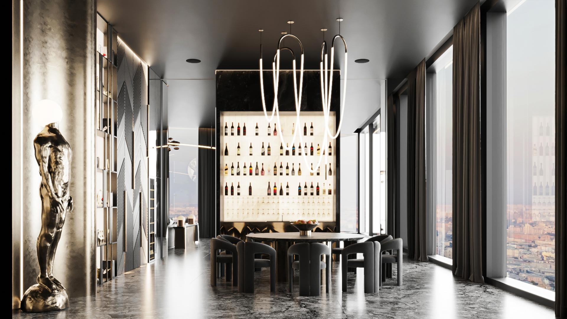 London Design Awards Winner - LUXURY PENTHOUSE IN CAPITAL TOWERS