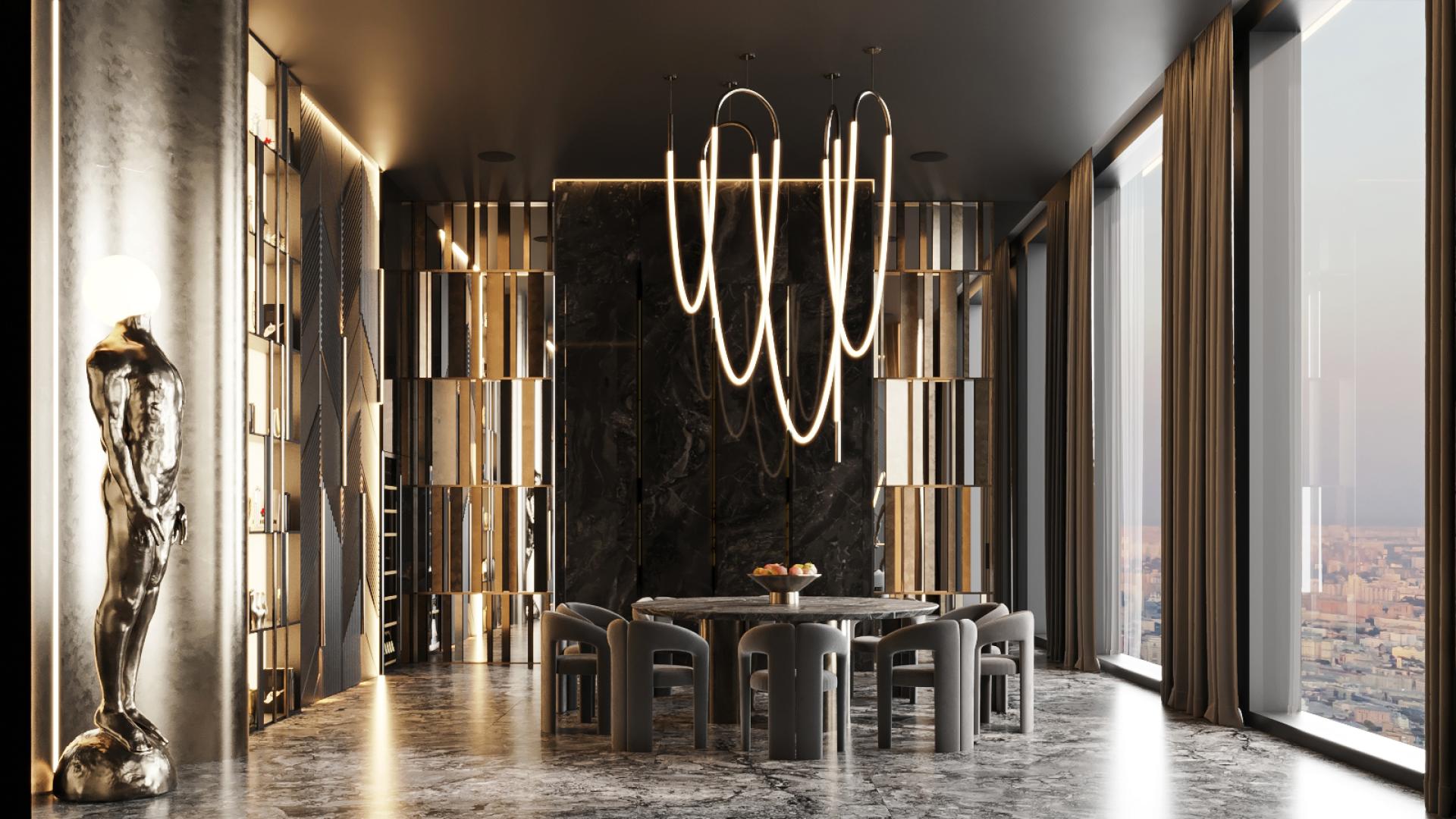 London Design Awards Winner - LUXURY PENTHOUSE IN CAPITAL TOWERS