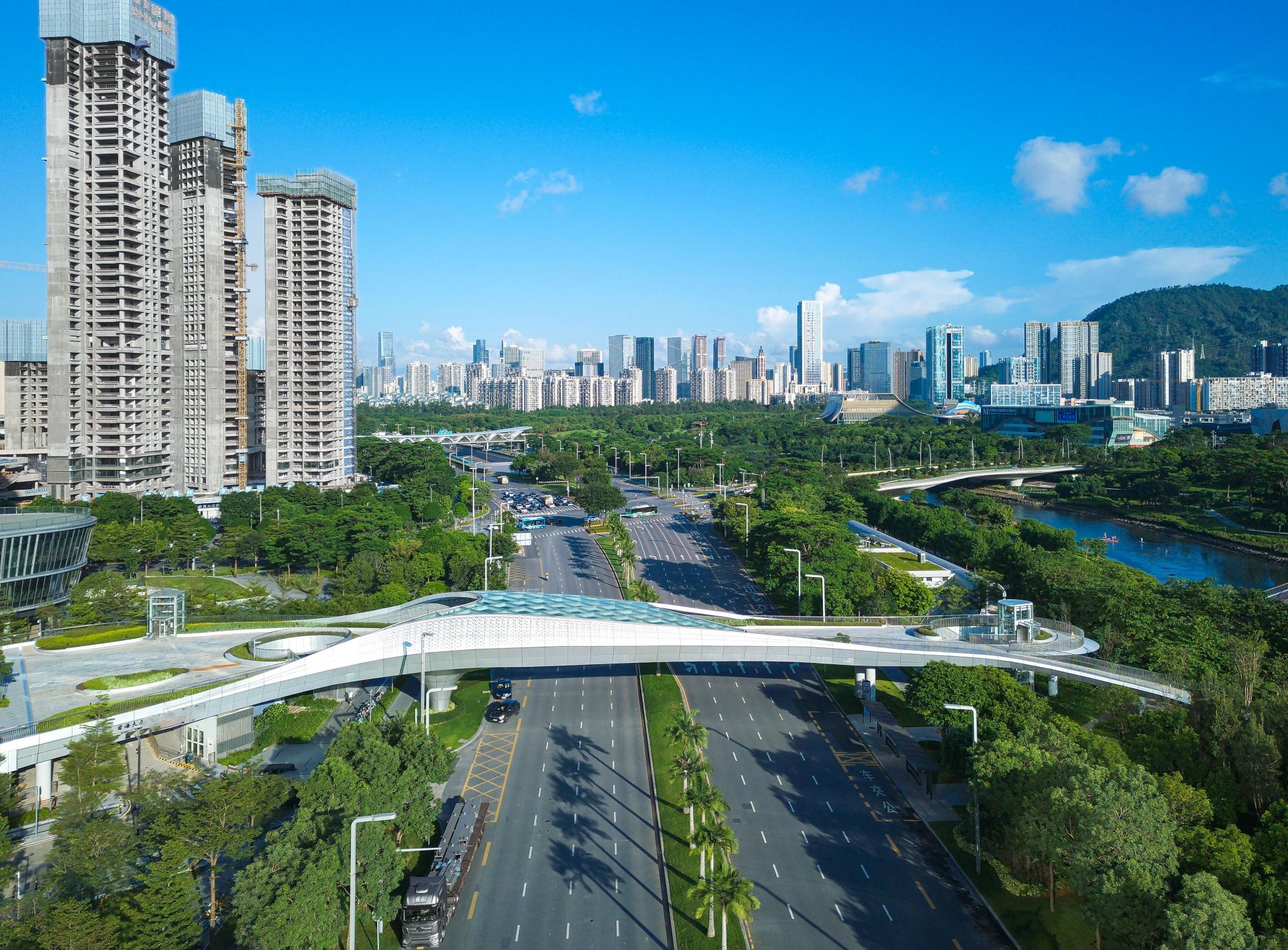 London Design Awards Winner - Shenzhen Qianhai Binhai Tingyu (G10) Overpass