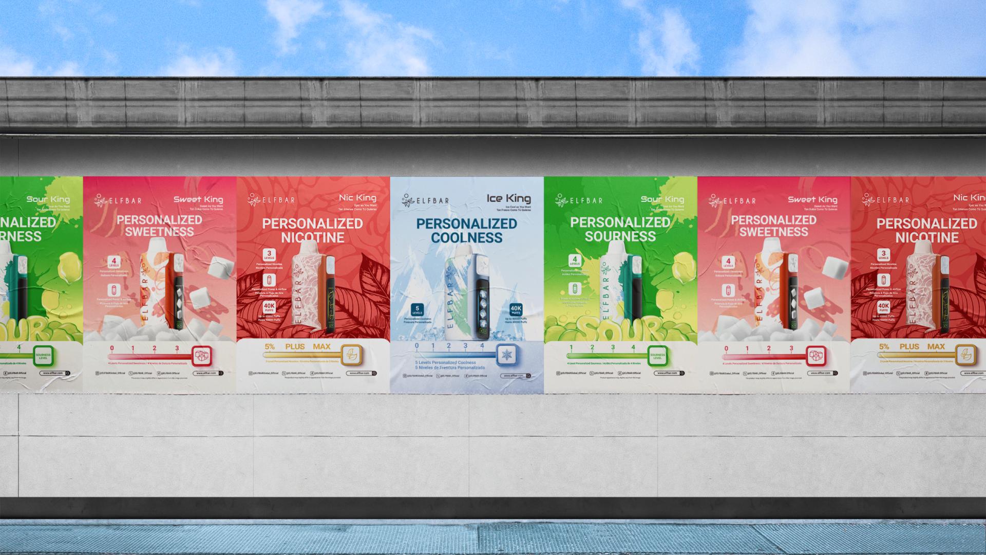 London Design Awards Winner - ELFBAR KING Series