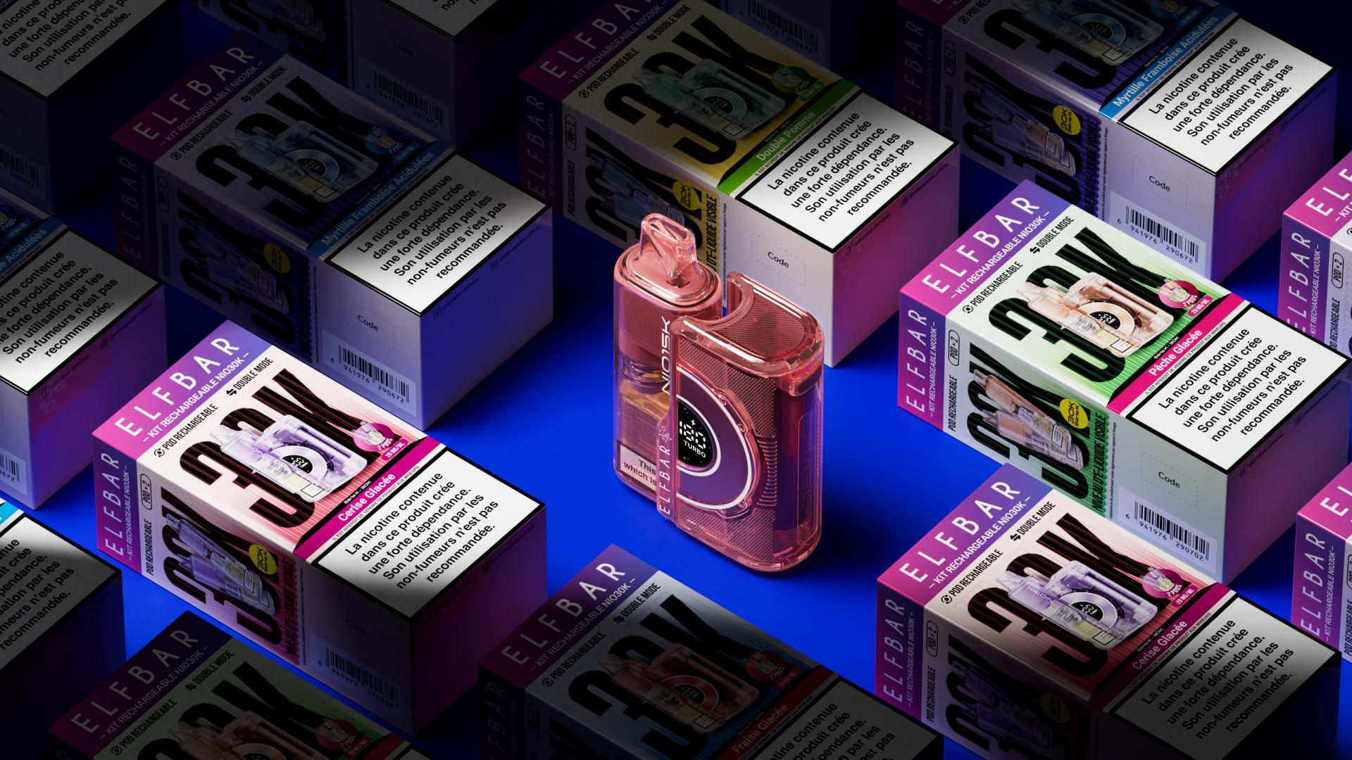 London Design Awards Winner - ELFBAR NIO30K