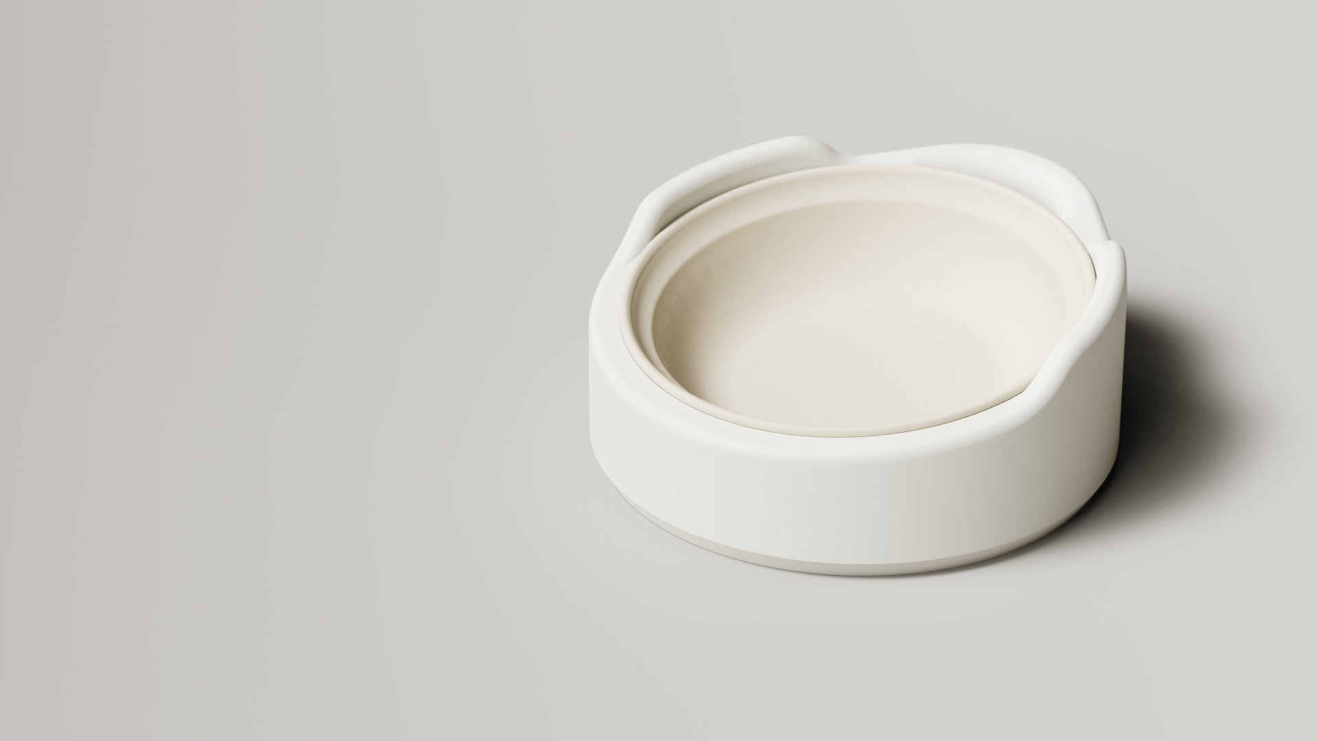 London Design Awards Winner - Bowl for Short-Legged Cats and Dogs