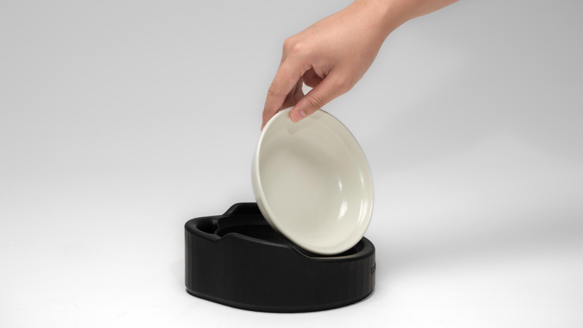 London Design Awards Winner - Bowl for Short-Legged Cats and Dogs