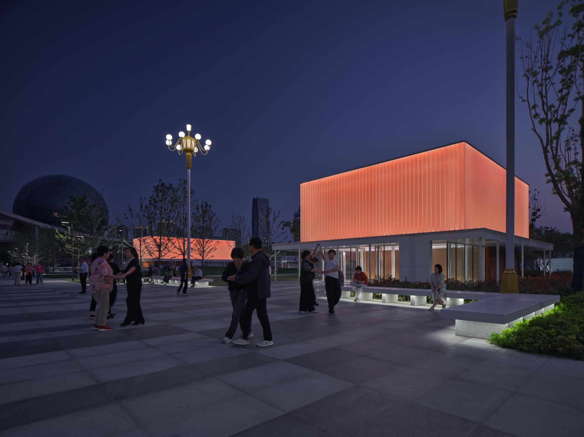 London Design Awards Winner - Kunshan City Square: The Above-Ground Landscape Architecture