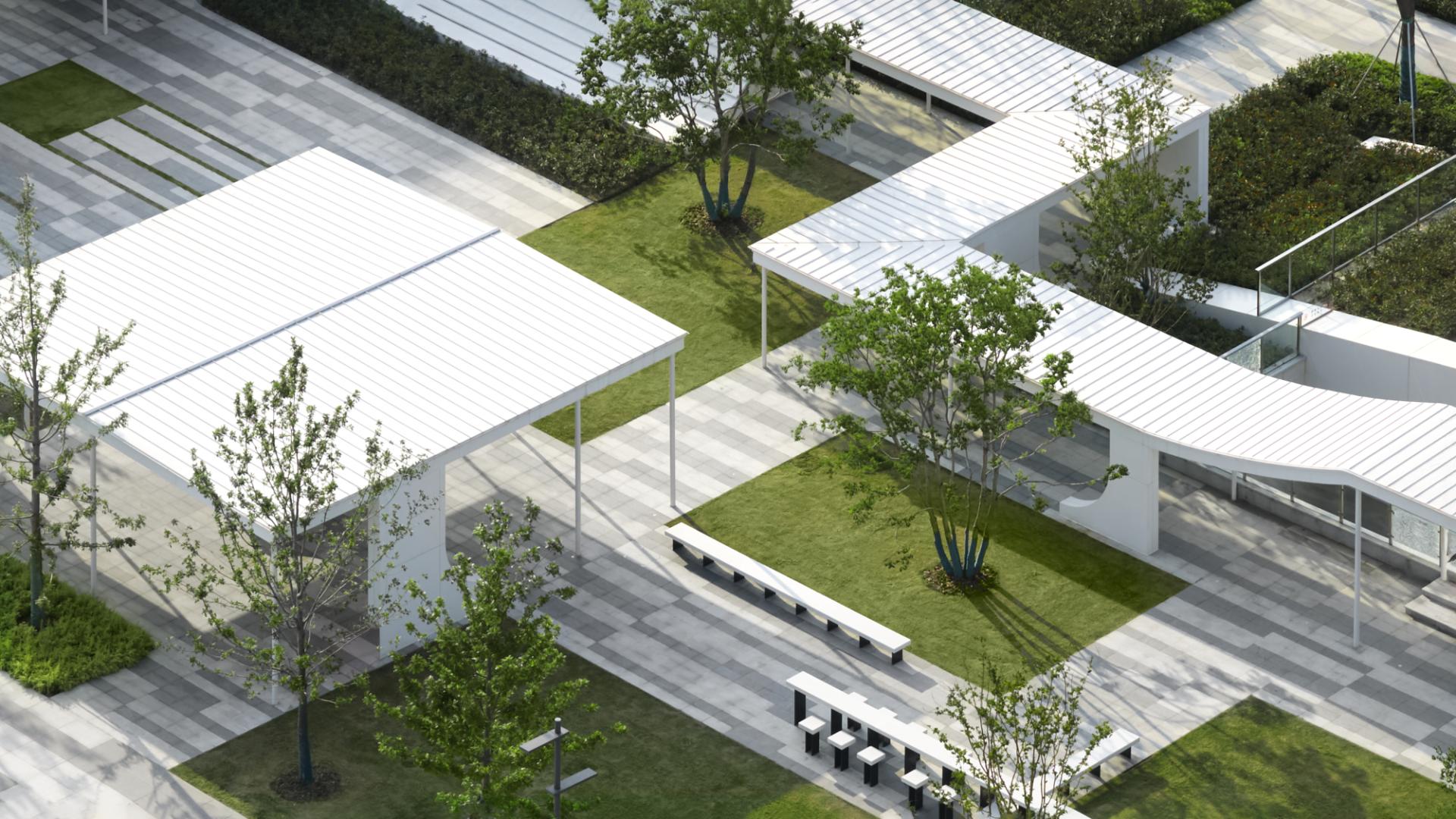 London Design Awards Winner - Kunshan City Square: The Above-Ground Landscape Architecture