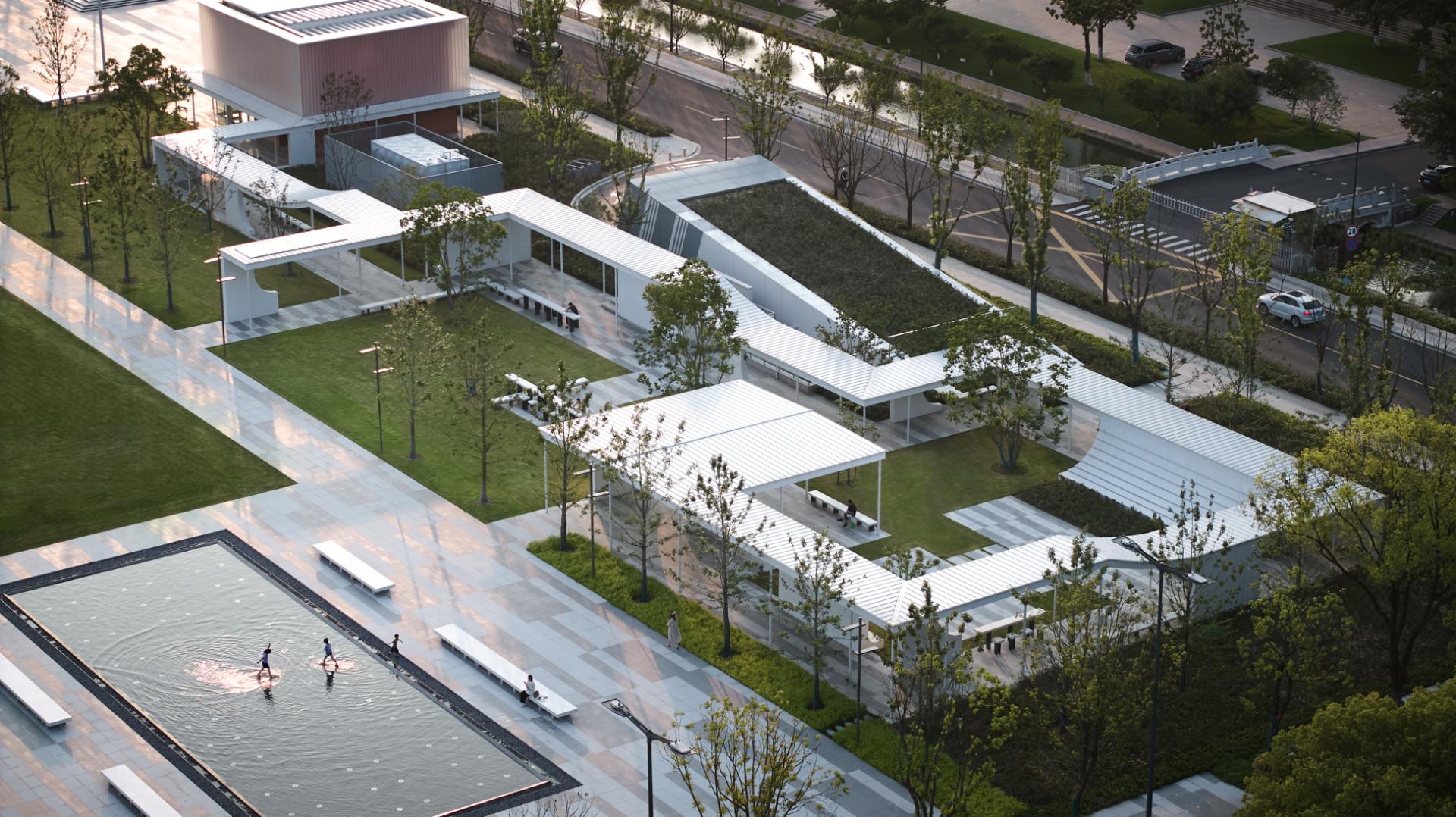 London Design Awards Winner - Kunshan City Square: The Above-Ground Landscape Architecture