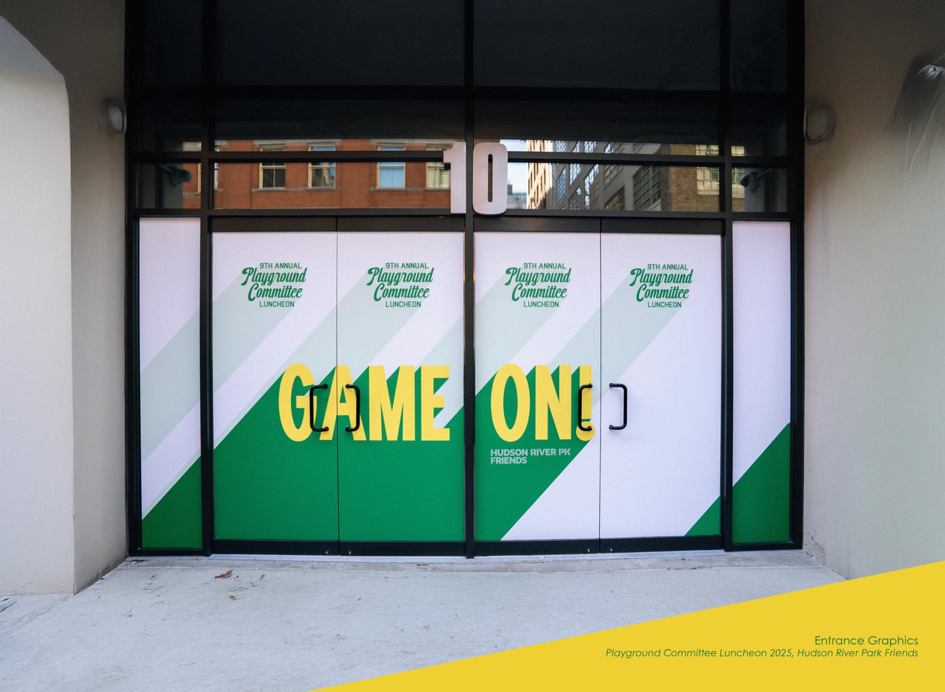 London Design Awards Winner - Game On! Comprehensive Brand Experience for Community Impact