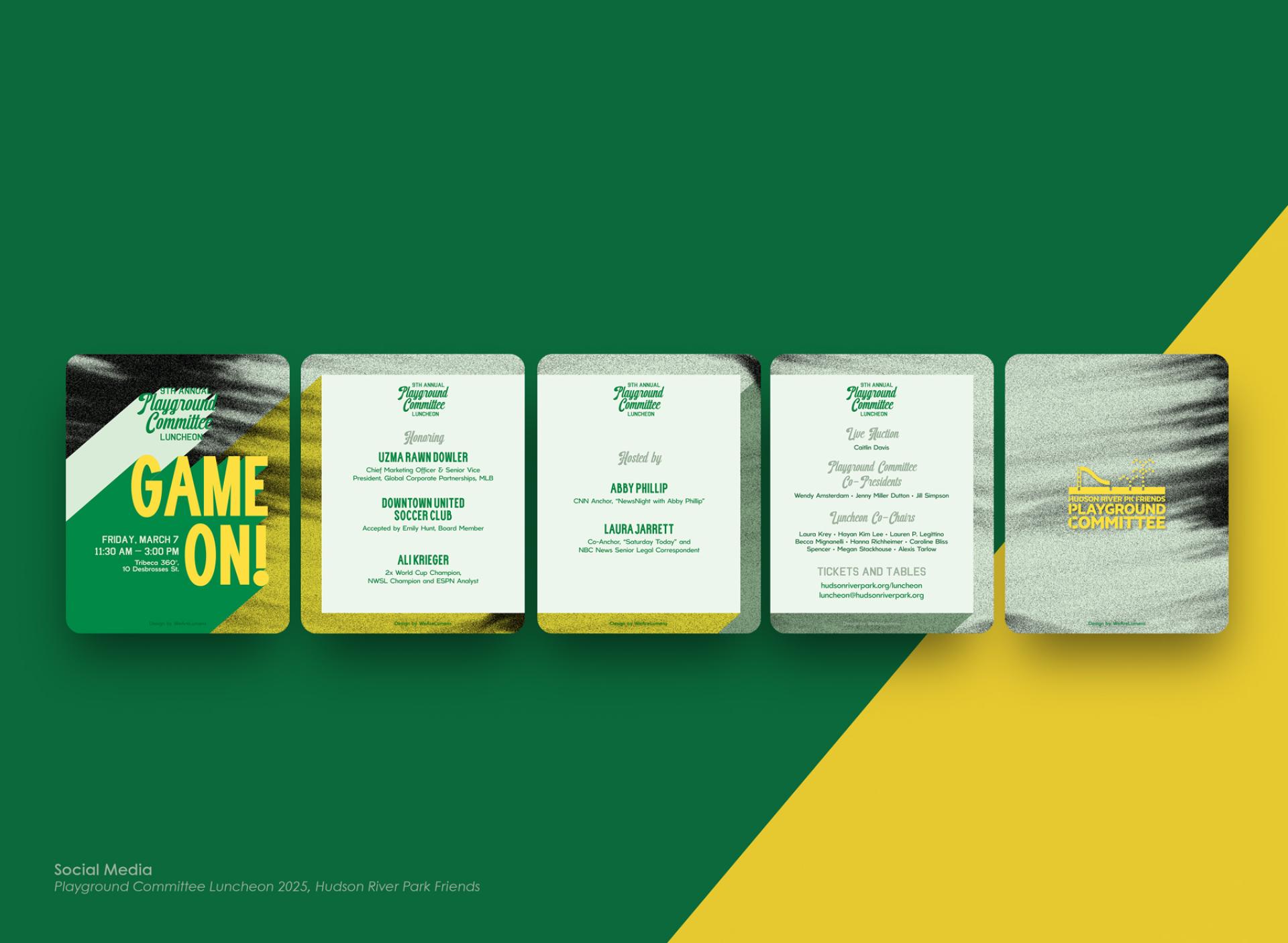London Design Awards Winner - Game On! Comprehensive Brand Experience for Community Impact